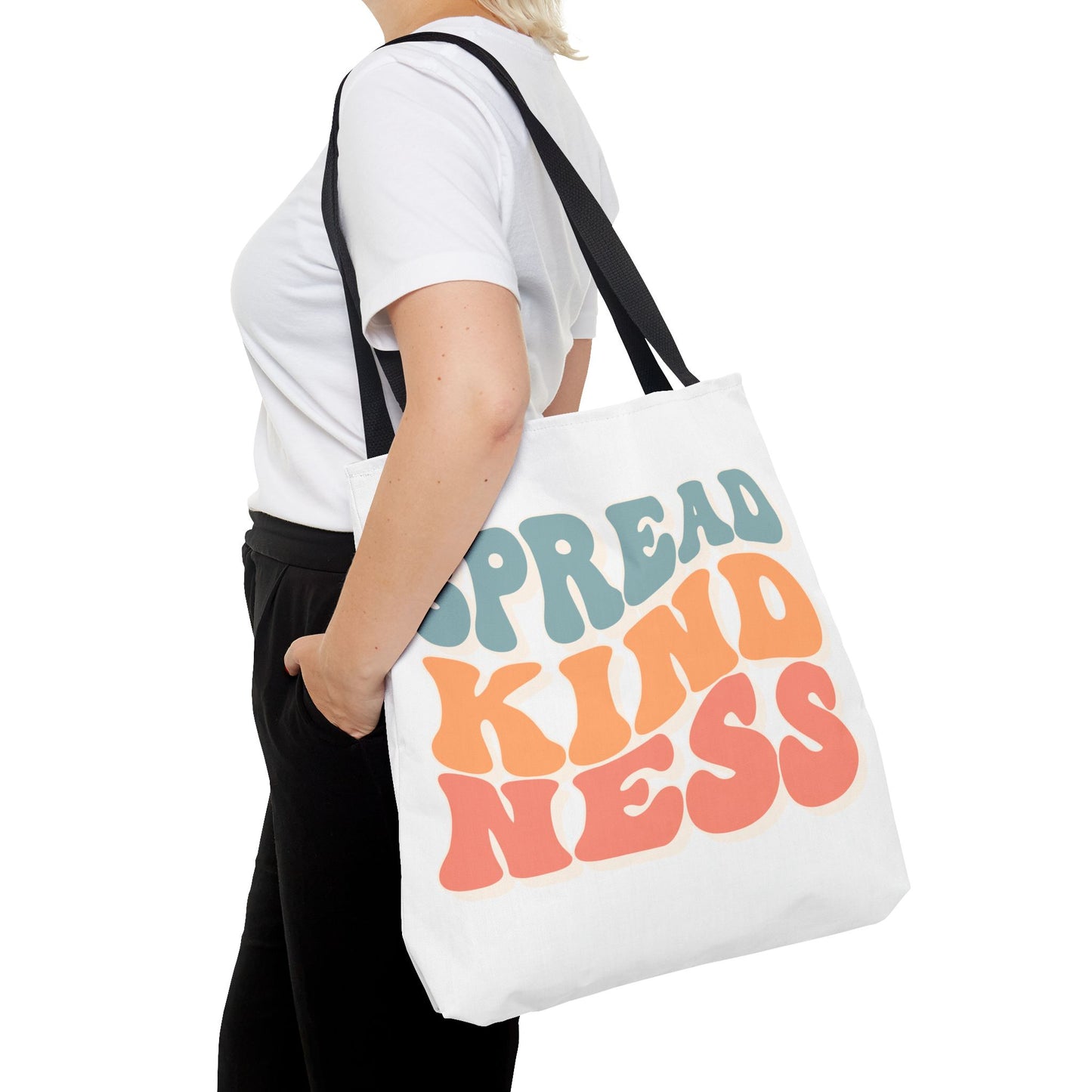 Spread Kindness Tote Bag – Eco-Friendly Inspirational Quote Bag