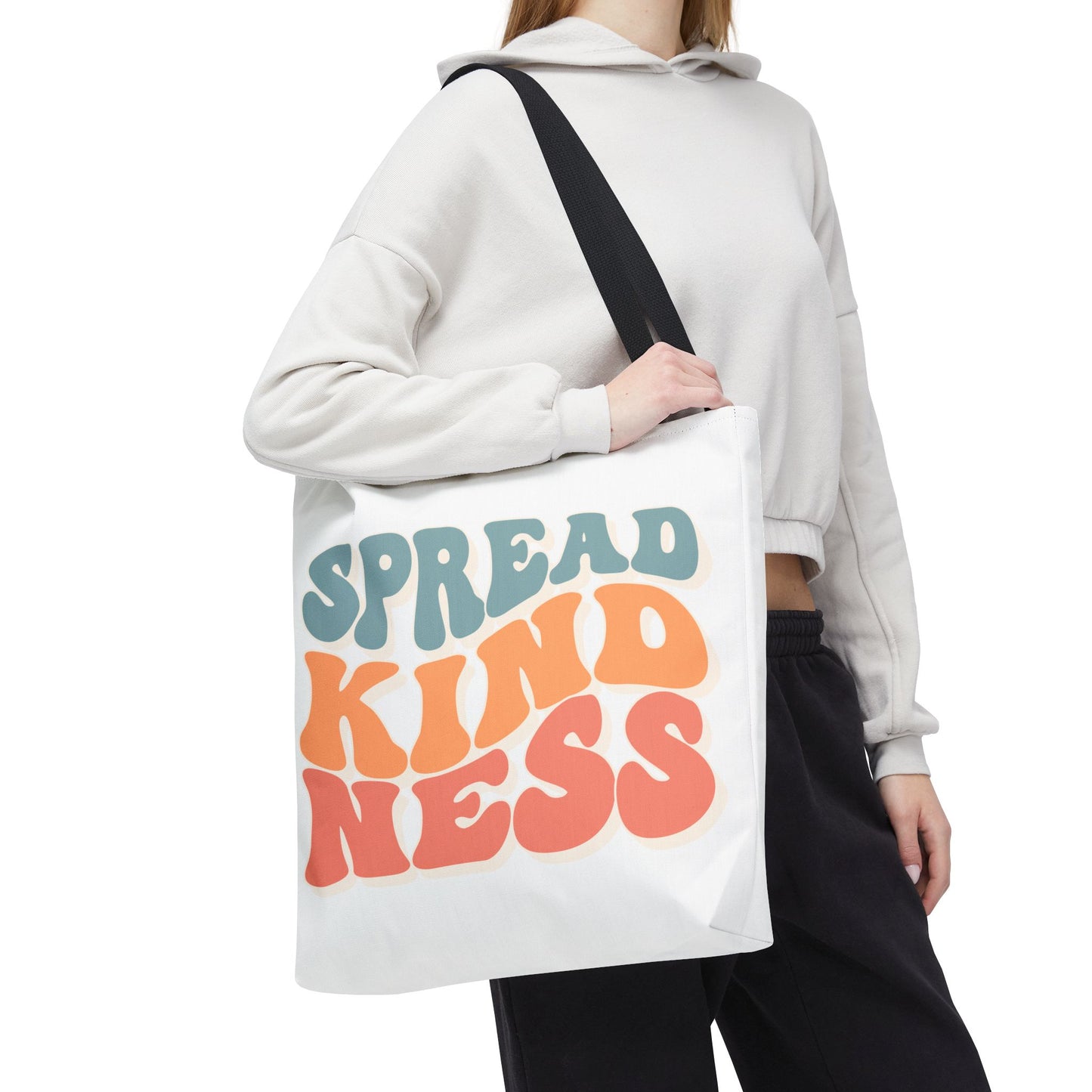 Spread Kindness Tote Bag – Eco-Friendly Inspirational Quote Bag