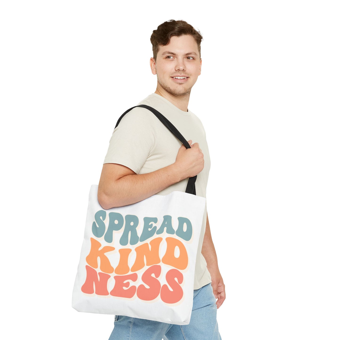 Spread Kindness Tote Bag – Eco-Friendly Inspirational Quote Bag