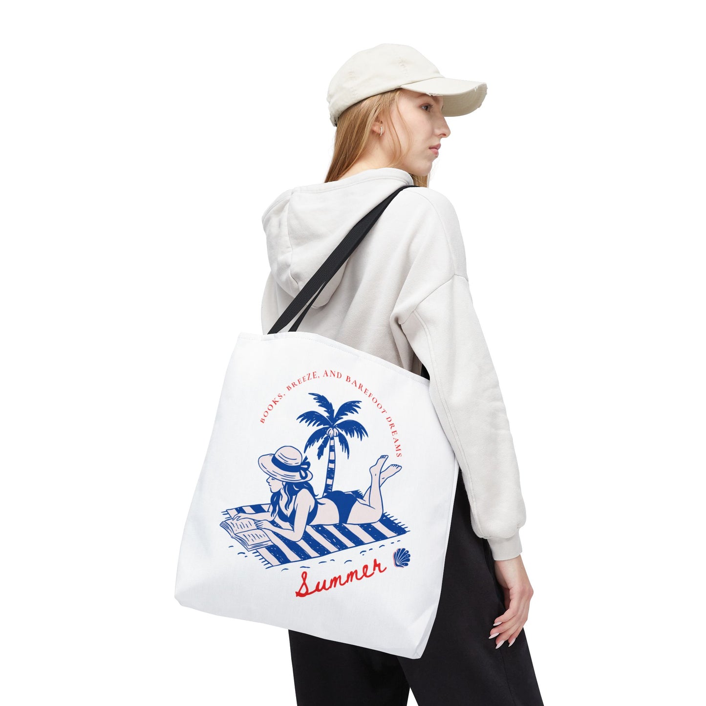 Summer Vibes Tote Bag – Eco-Friendly Vacation & Travel Essential