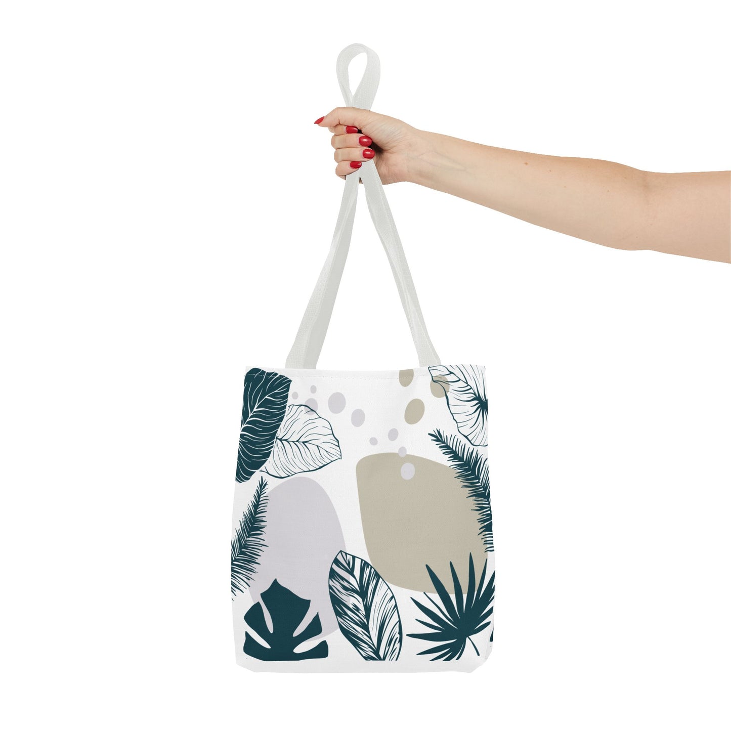 Chic Botanical Tote Bag – Floral Eco-Friendly Everyday Carryall