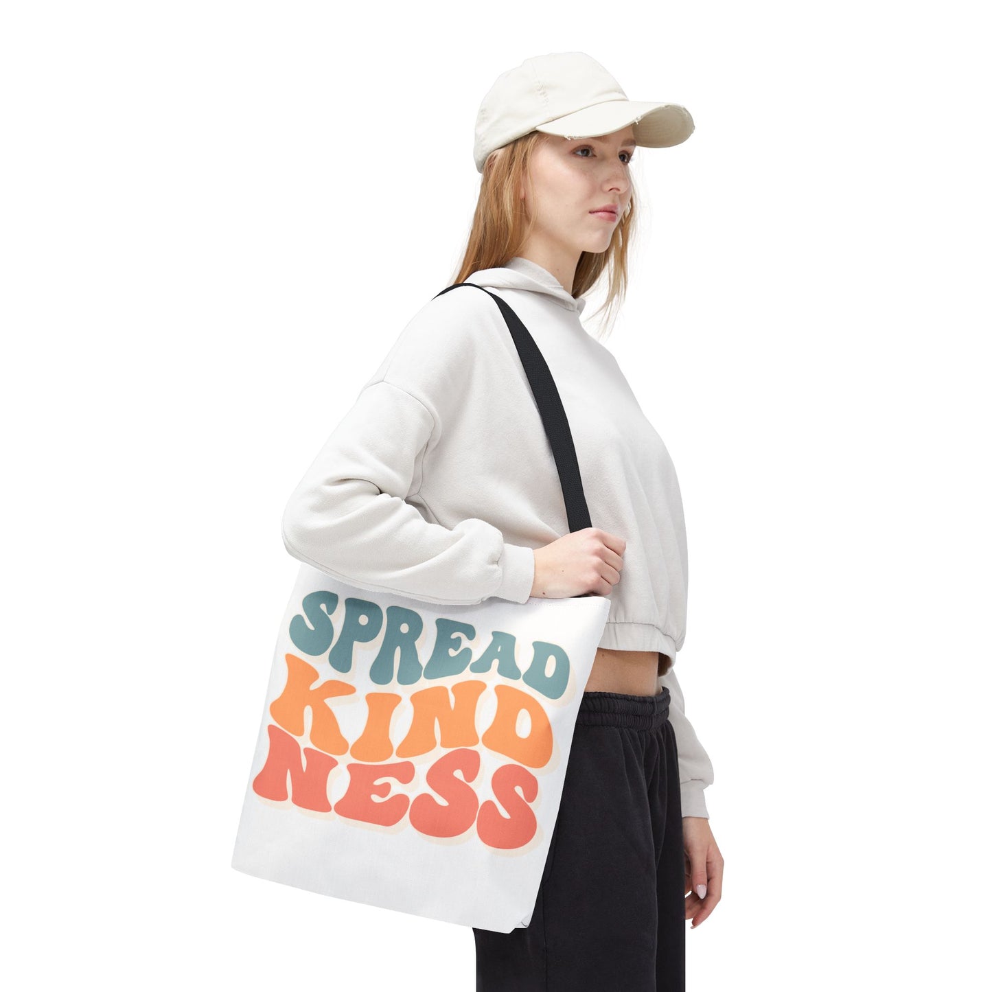 Spread Kindness Tote Bag – Eco-Friendly Inspirational Quote Bag
