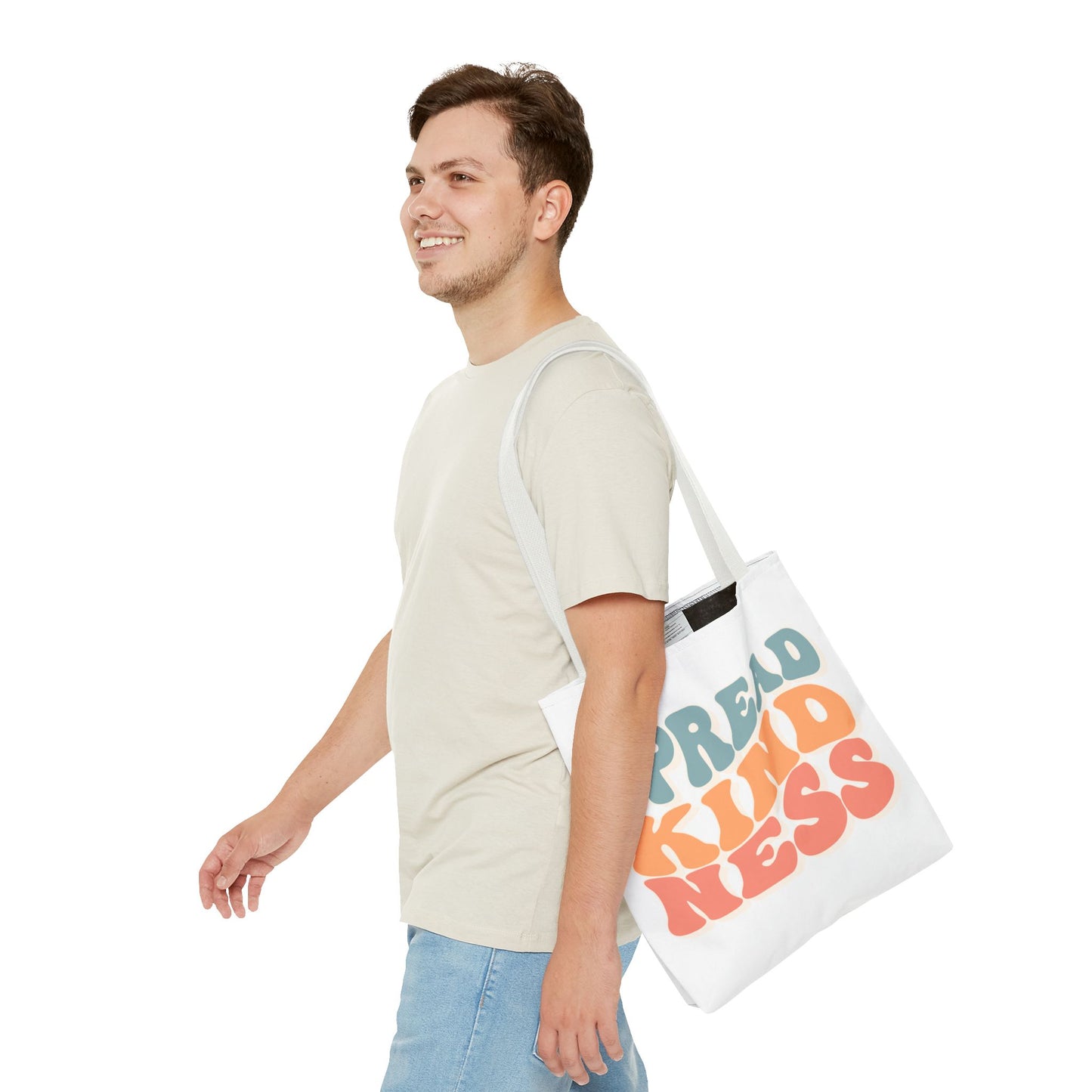 Spread Kindness Tote Bag – Eco-Friendly Inspirational Quote Bag