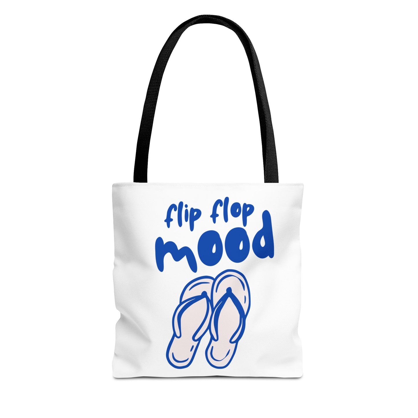 Fun Flip Flop Mood Tote Bag – Beach Days & Summer Vacation Gift