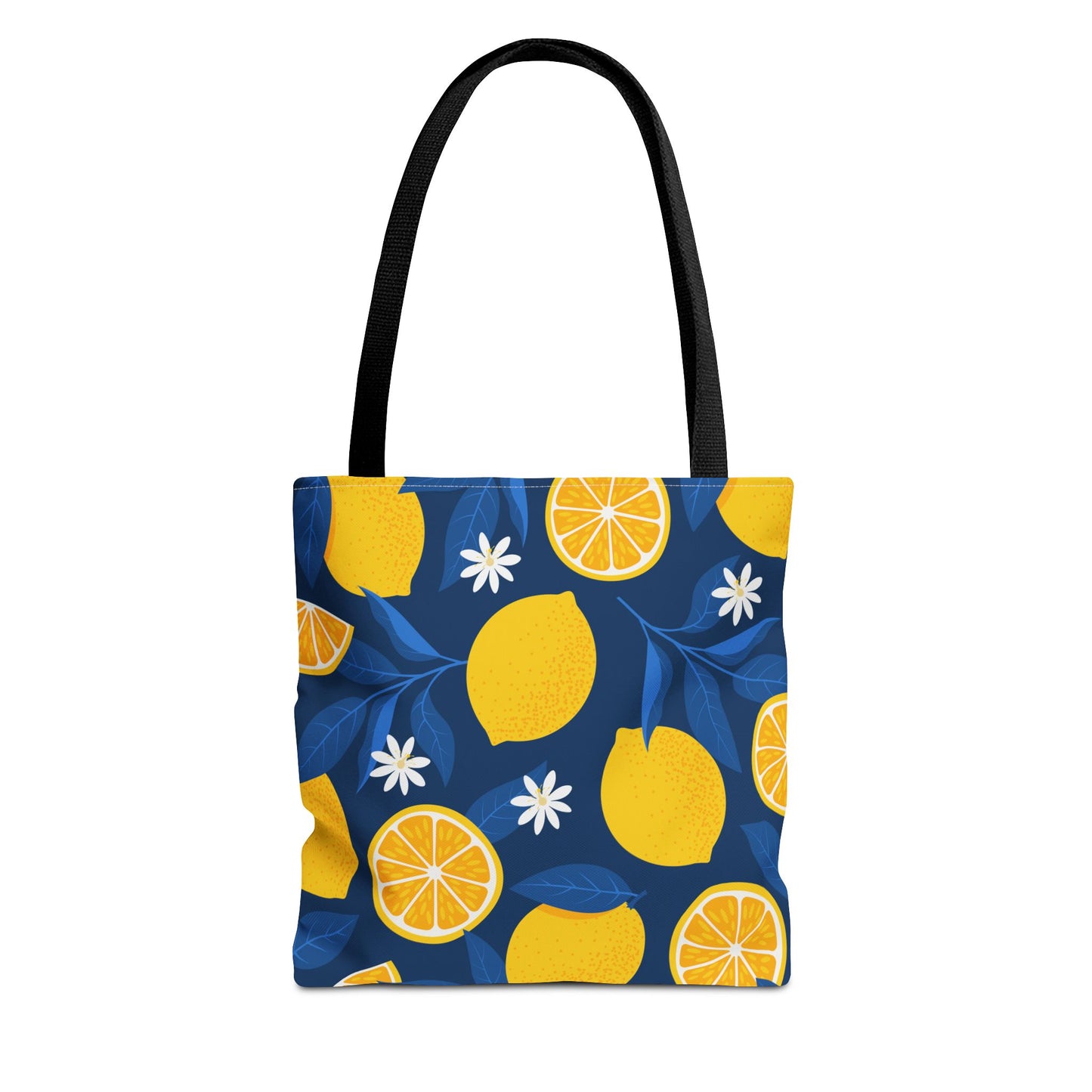 Lemon-Pattern Tote Bag – Eco-Friendly Summer Shopping Bag, Beach & Market Tote, Gift for Her