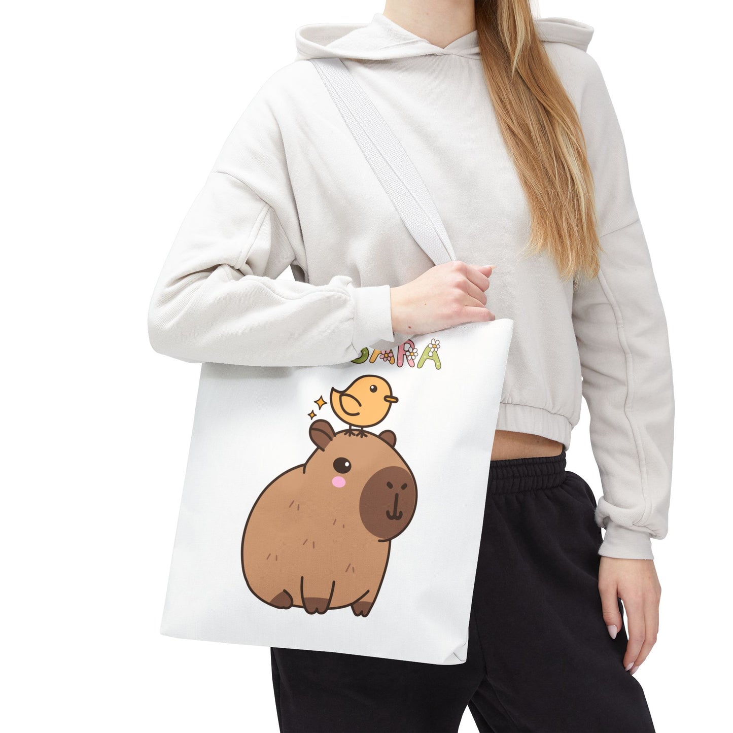 Cute Capybara Tote Bag – Eco-Friendly Gift for Animal Lovers