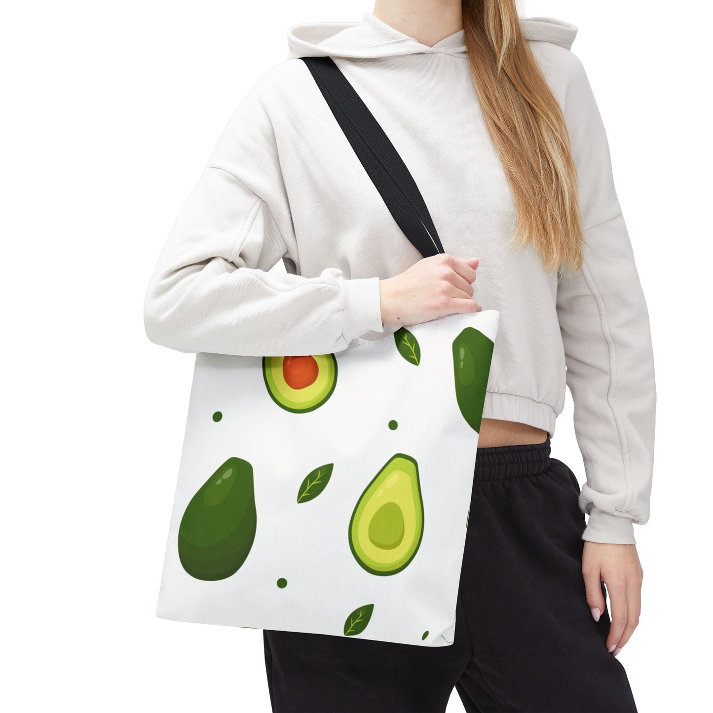 Avocado Pattern Tote Bag – Eco-Friendly Reusable Shopper