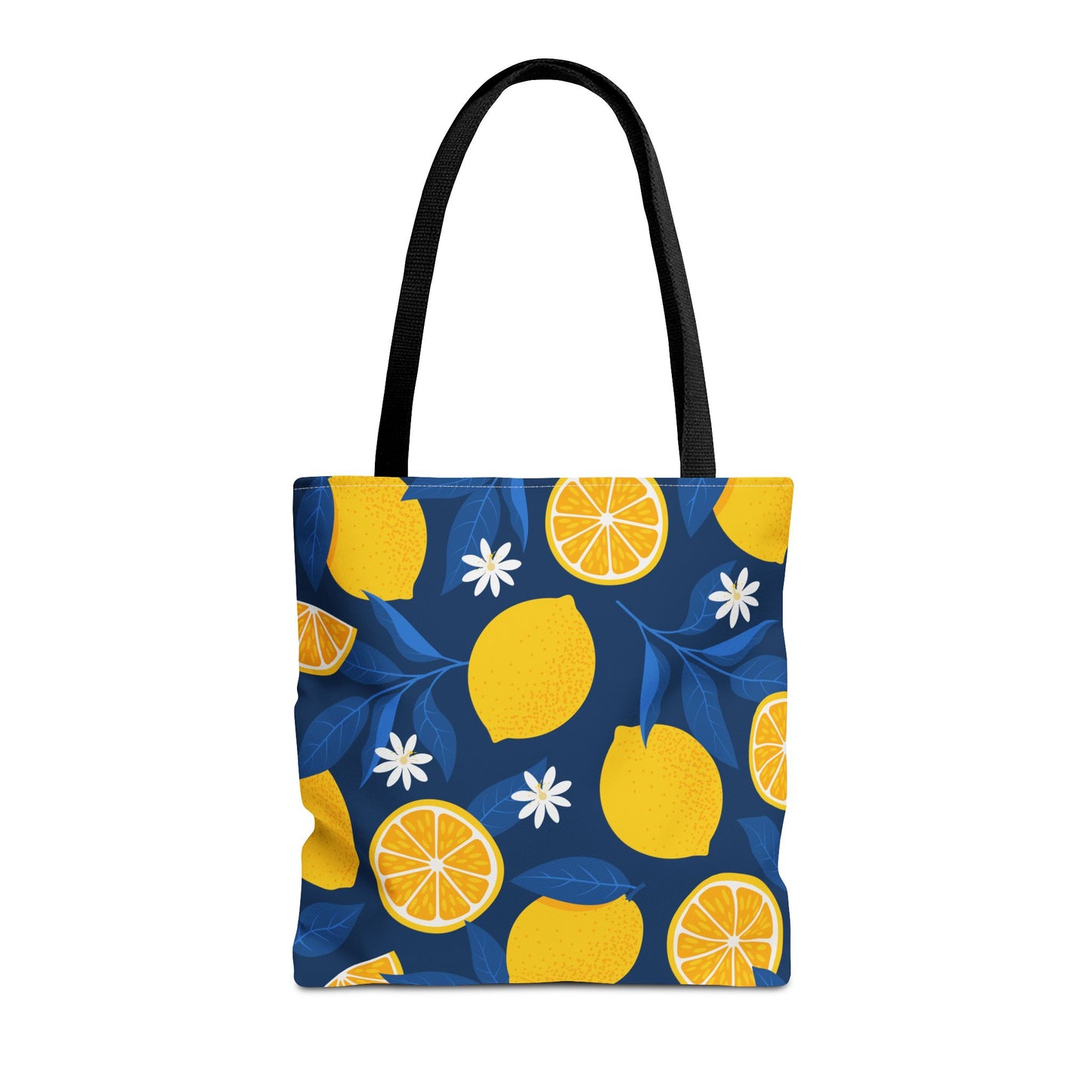 Lemon-Pattern Tote Bag – Eco-Friendly Summer Shopping Bag, Beach & Market Tote, Gift for Her