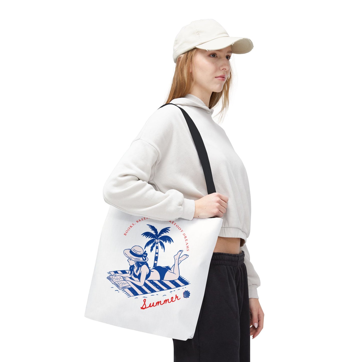 Summer Vibes Tote Bag – Eco-Friendly Vacation & Travel Essential