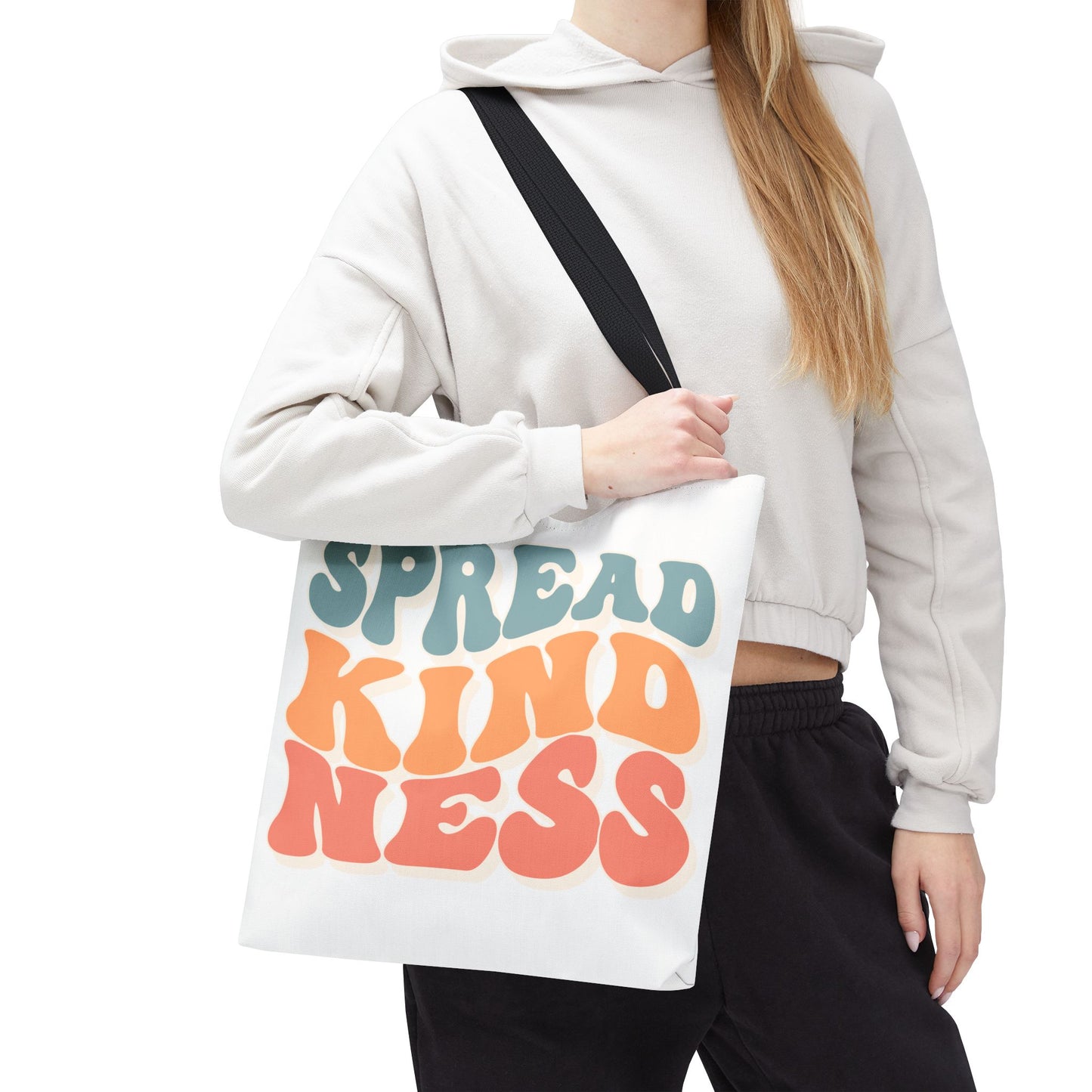 Spread Kindness Tote Bag – Eco-Friendly Inspirational Quote Bag