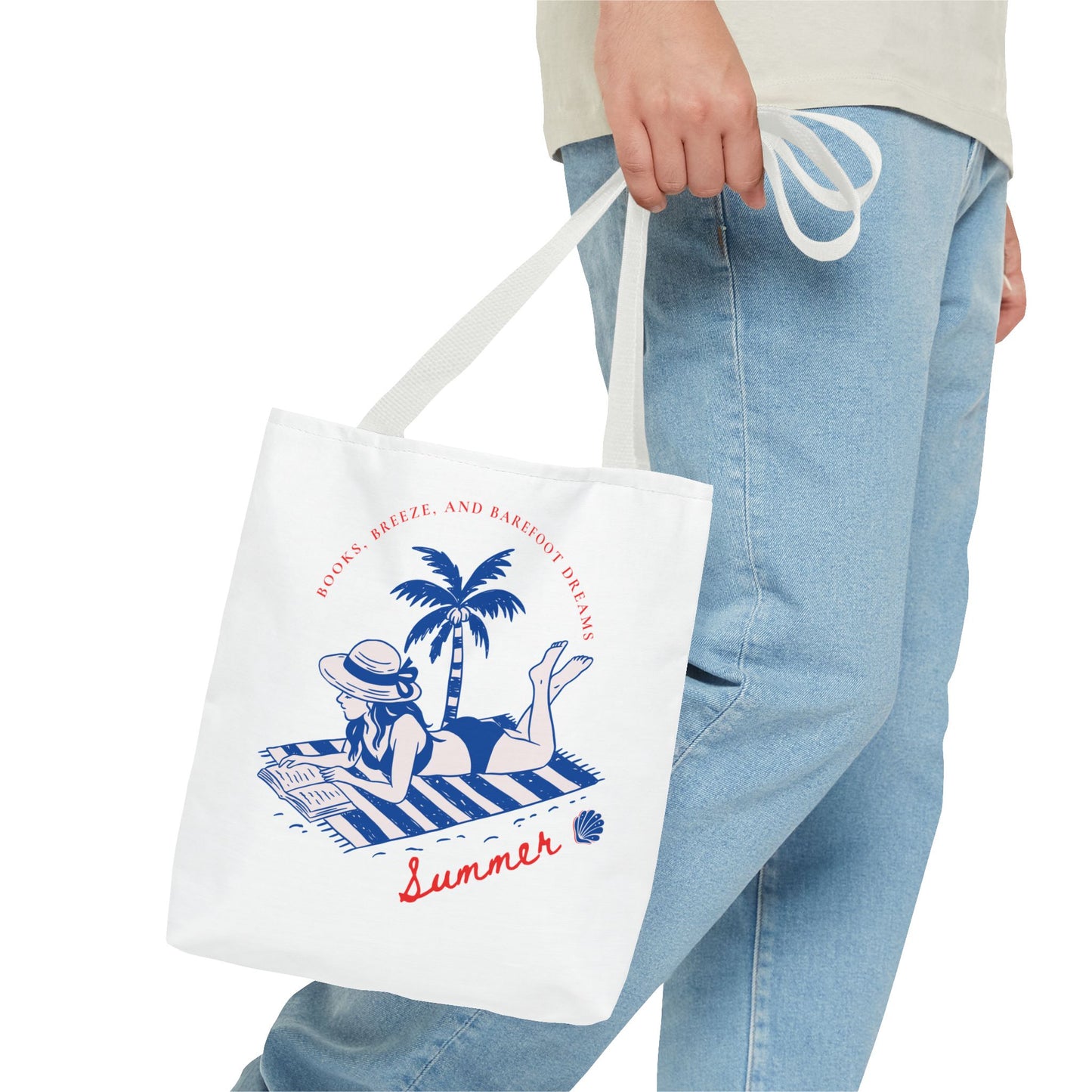 Summer Vibes Tote Bag – Eco-Friendly Vacation & Travel Essential