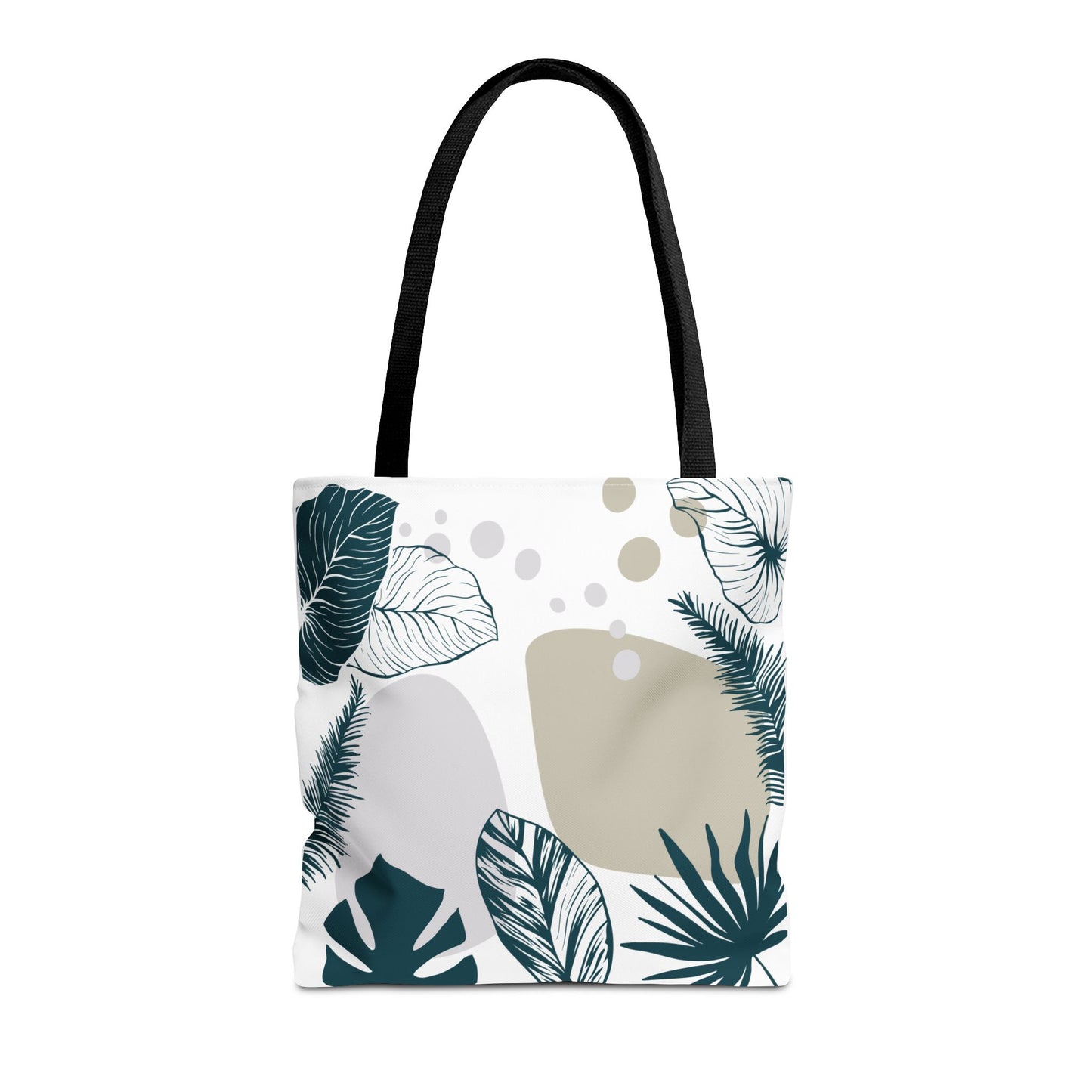 Chic Botanical Tote Bag – Floral Eco-Friendly Everyday Carryall
