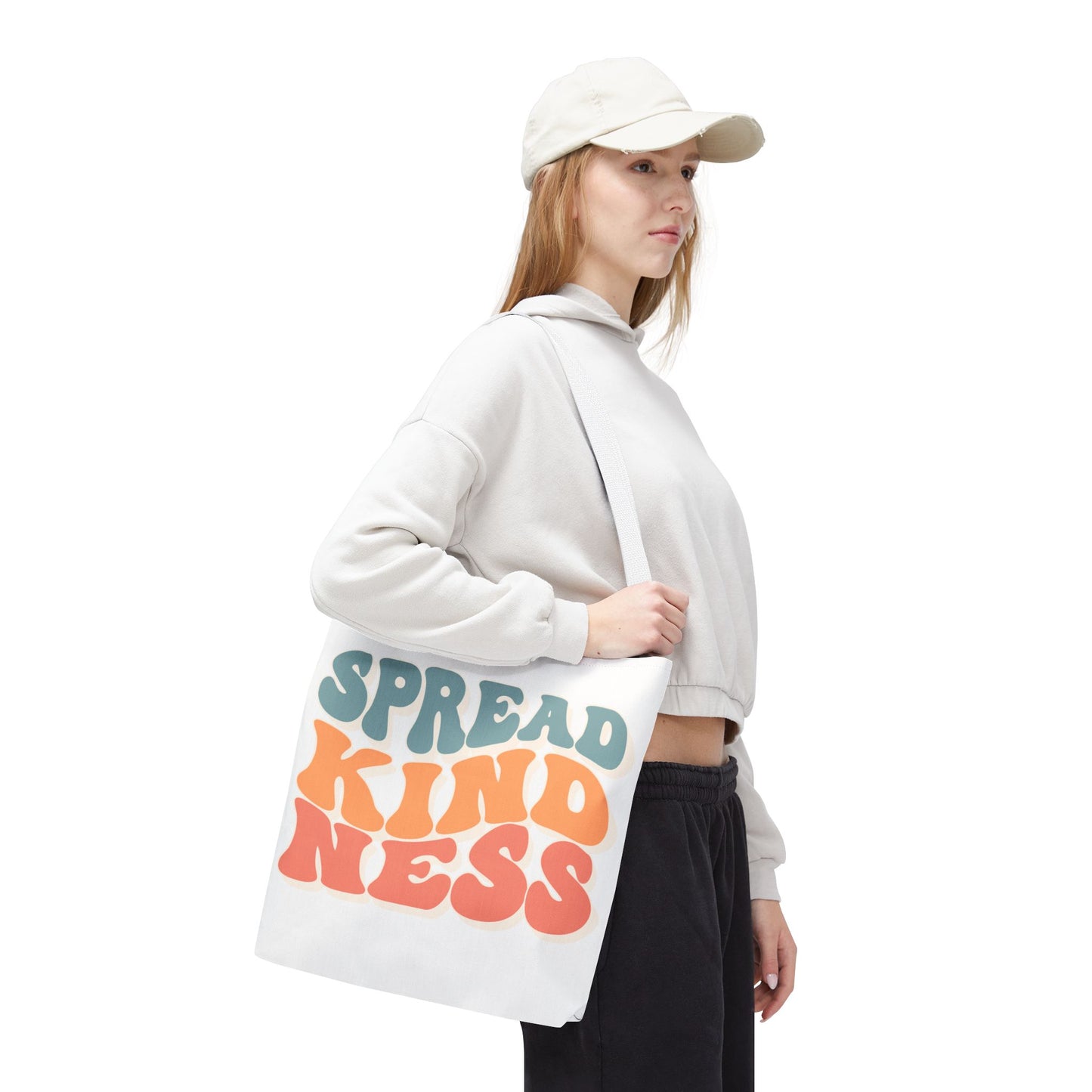 Spread Kindness Tote Bag – Eco-Friendly Inspirational Quote Bag
