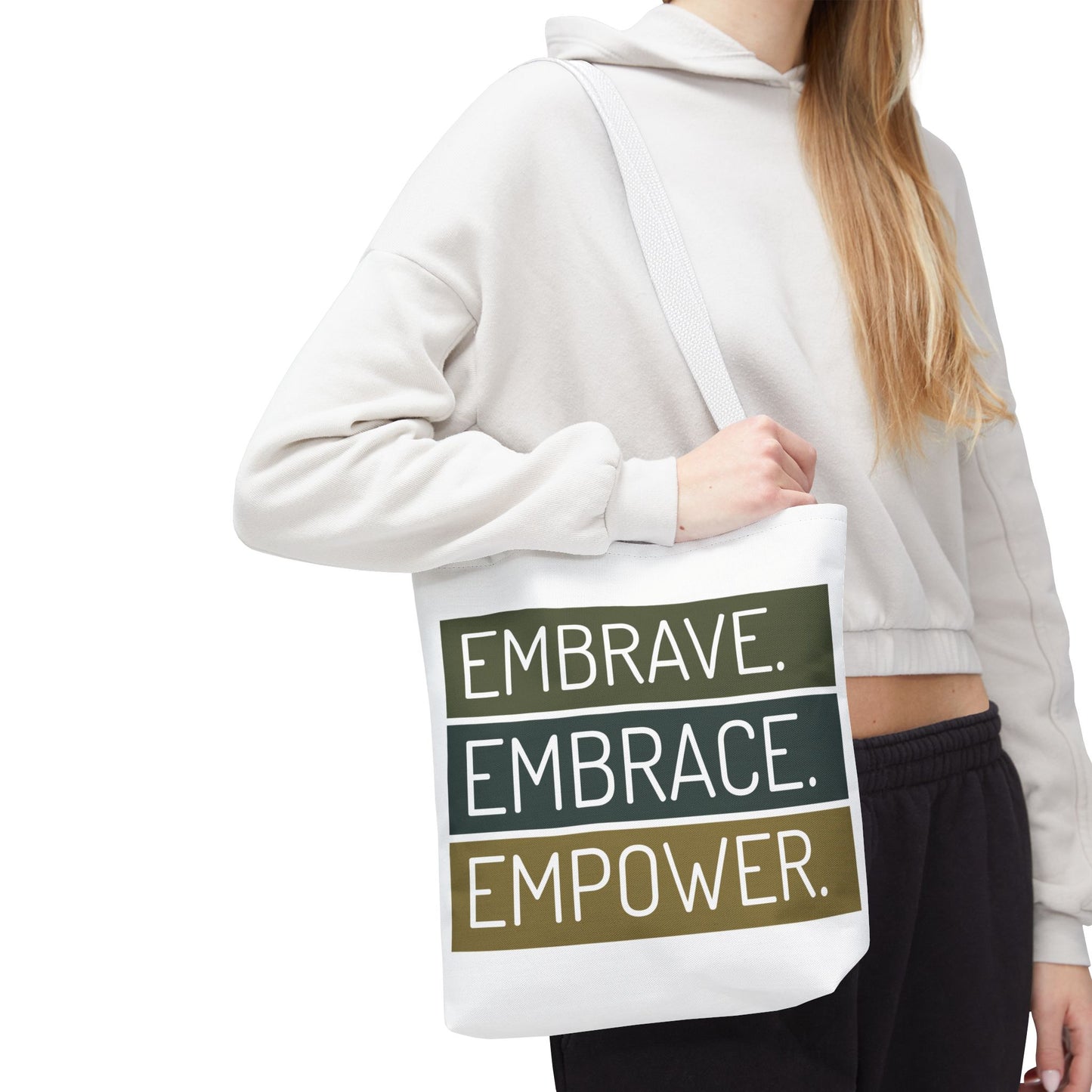 Empowerment Tote Bag – Inspirational & Eco-Friendly Shopping Bag, Stylish Gift for Her
