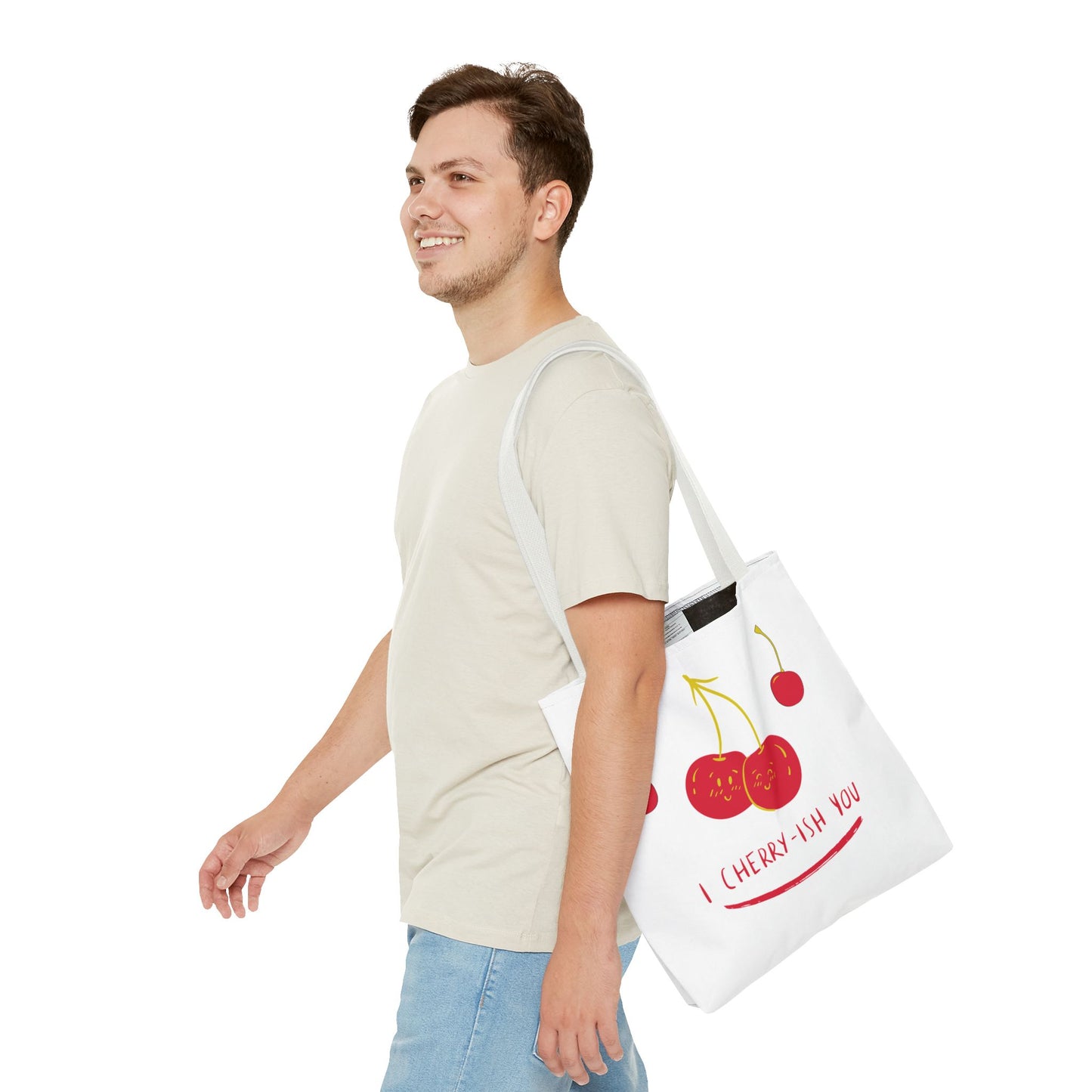 Cherry-Inspired Tote Bag – Cute Eco-Friendly Reusable Gift