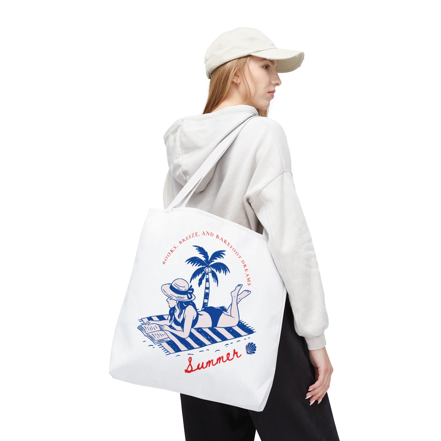 Summer Vibes Tote Bag – Eco-Friendly Vacation & Travel Essential