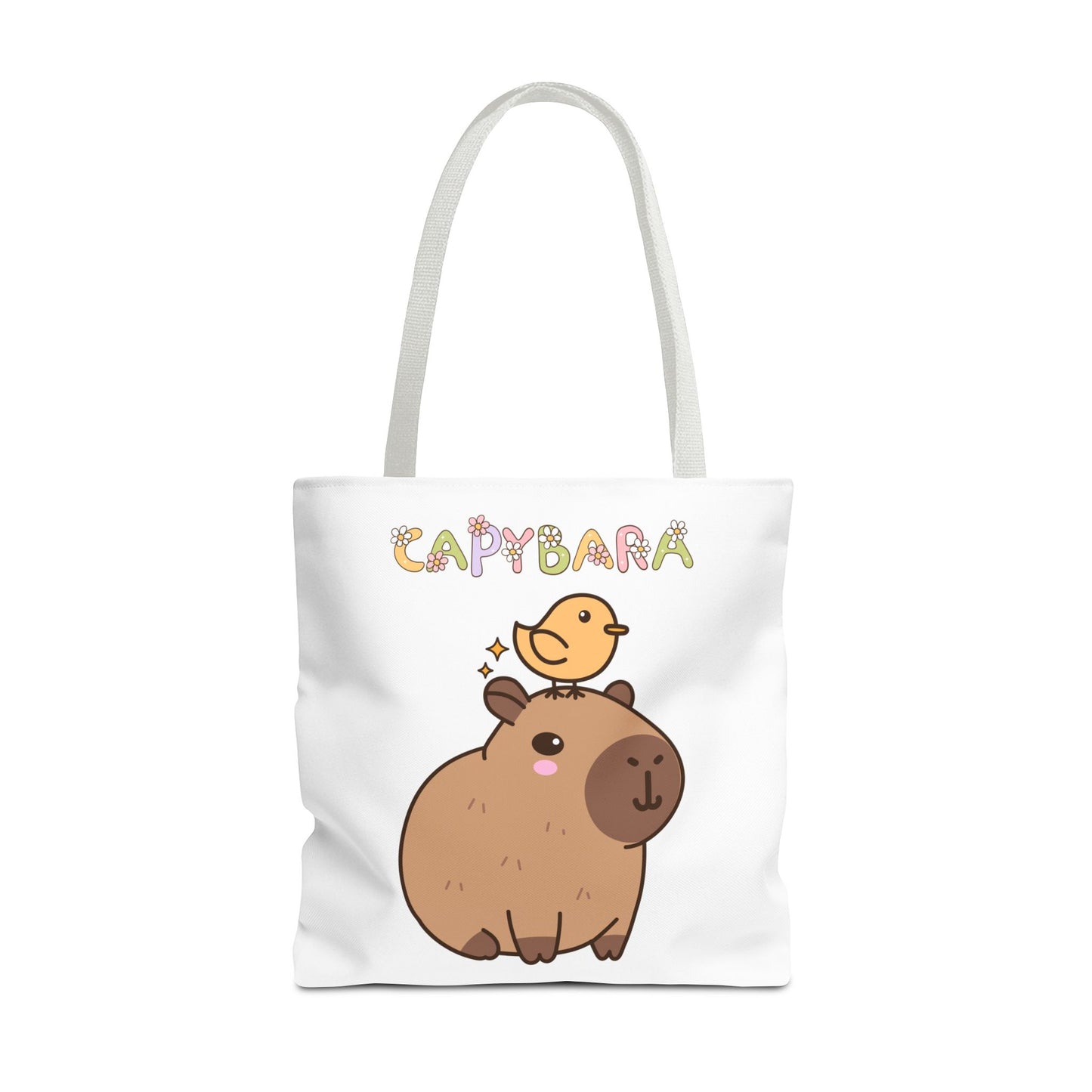 Cute Capybara Tote Bag – Eco-Friendly Gift for Animal Lovers