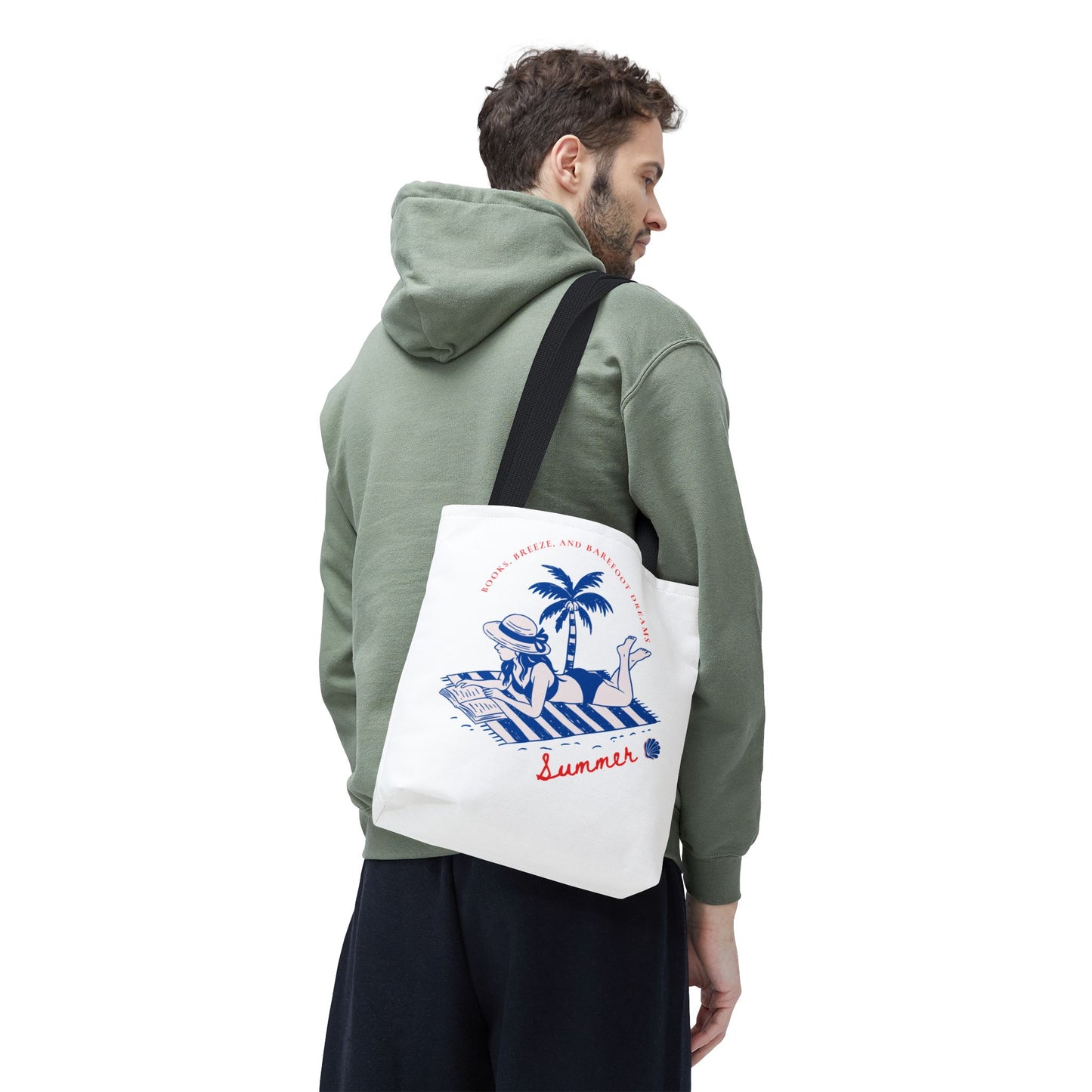 Summer Vibes Tote Bag – Eco-Friendly Vacation & Travel Essential
