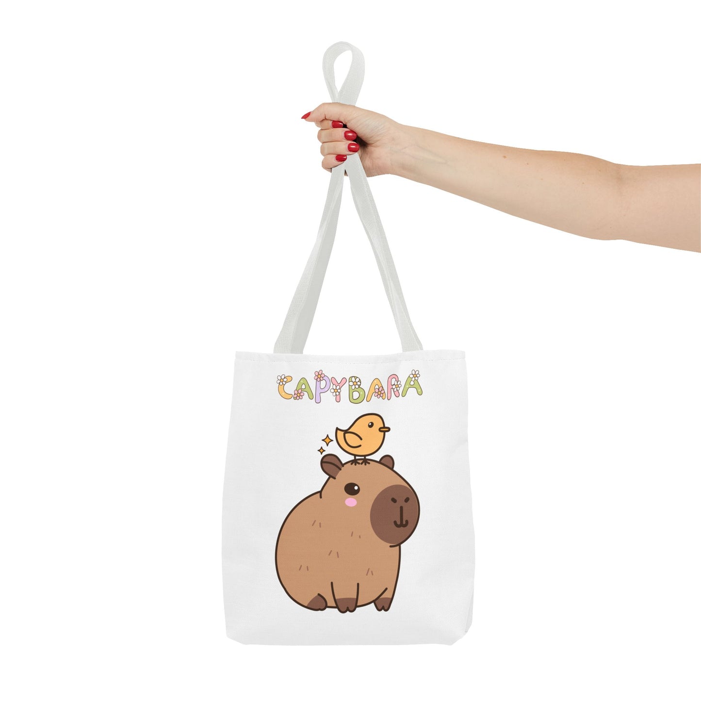 Cute Capybara Tote Bag – Eco-Friendly Gift for Animal Lovers