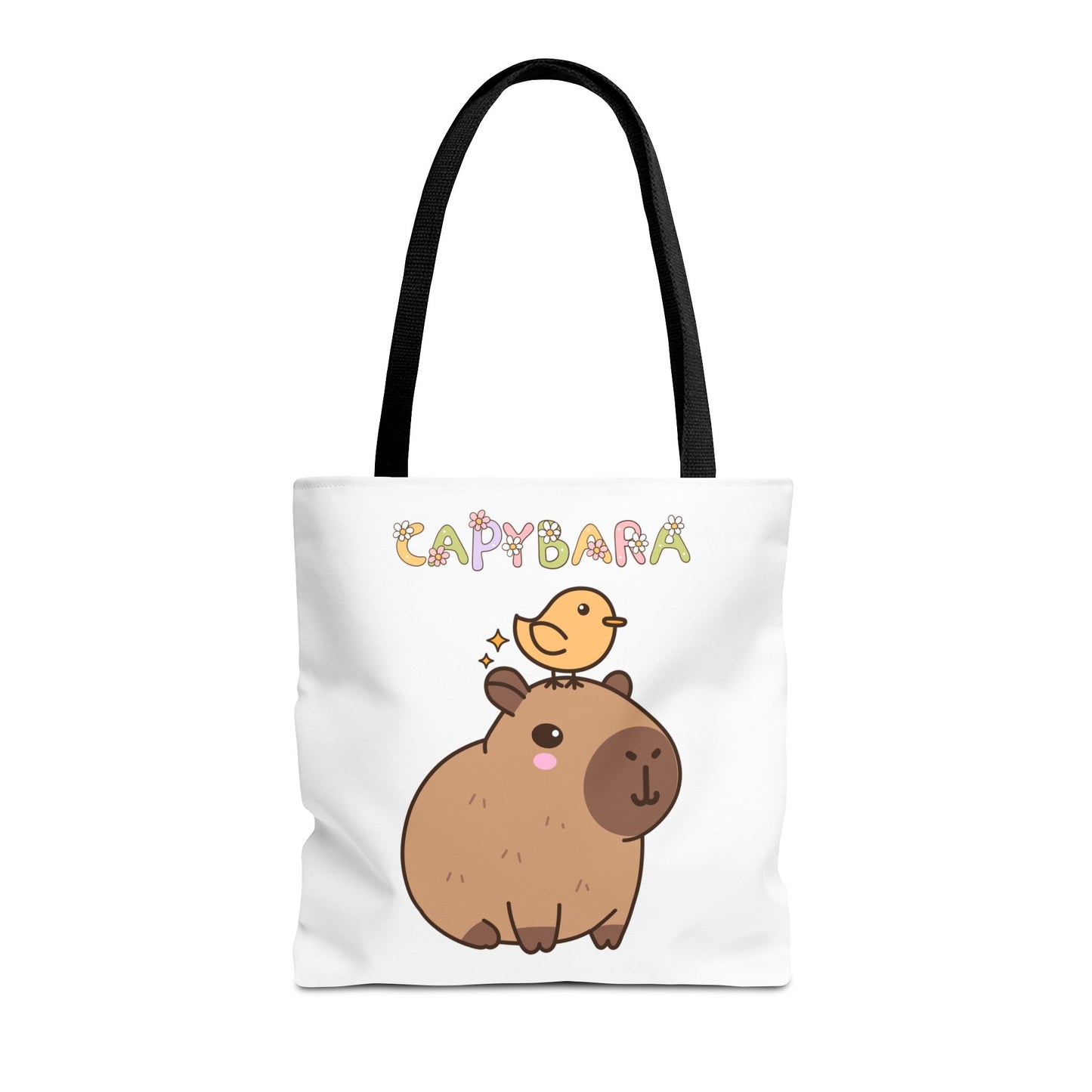 Cute Capybara Tote Bag – Eco-Friendly Gift for Animal Lovers