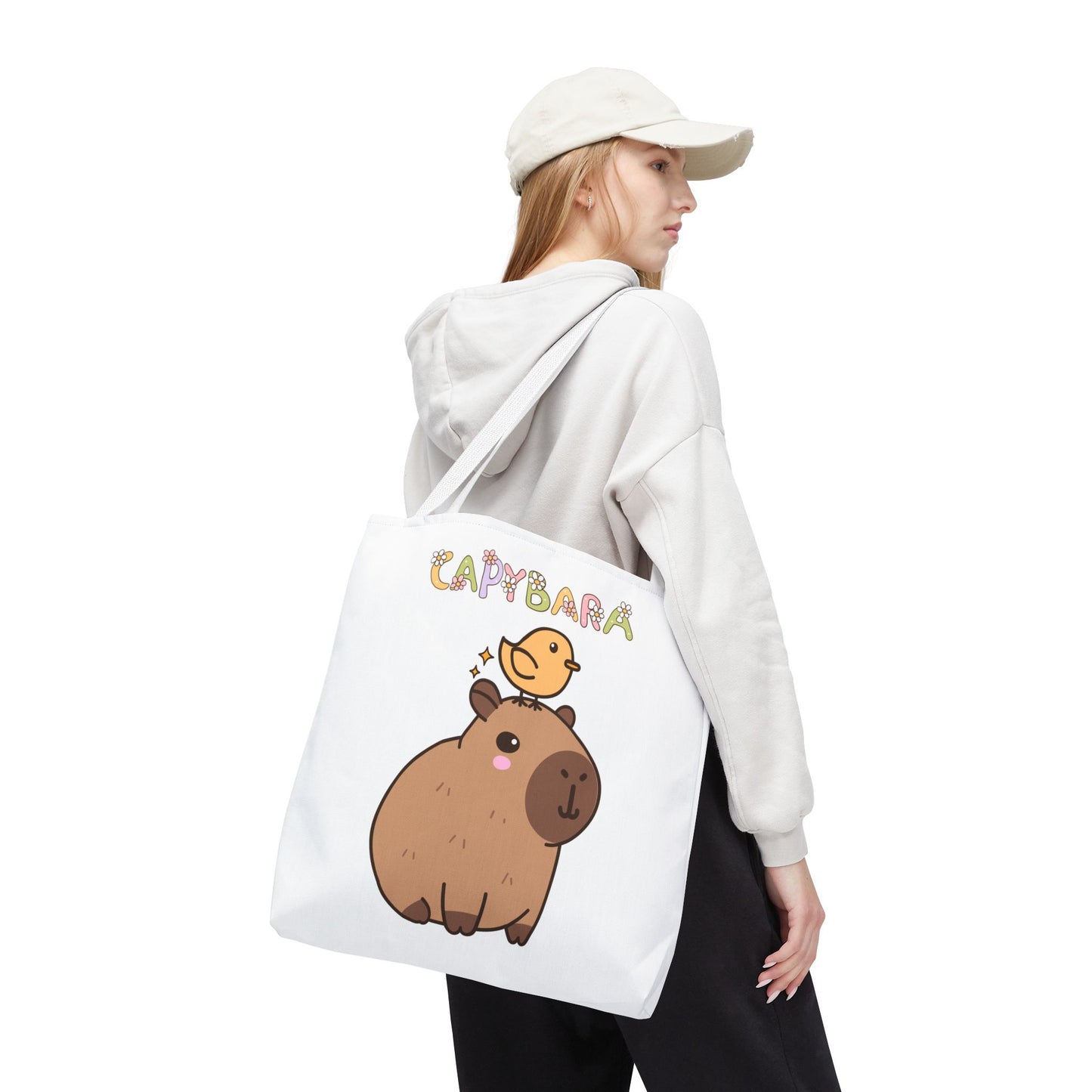 Cute Capybara Tote Bag – Eco-Friendly Gift for Animal Lovers