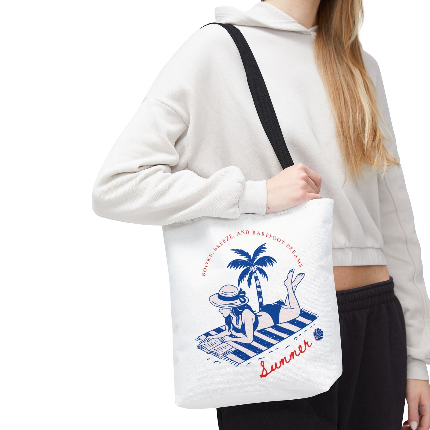 Summer Vibes Tote Bag – Eco-Friendly Vacation & Travel Essential