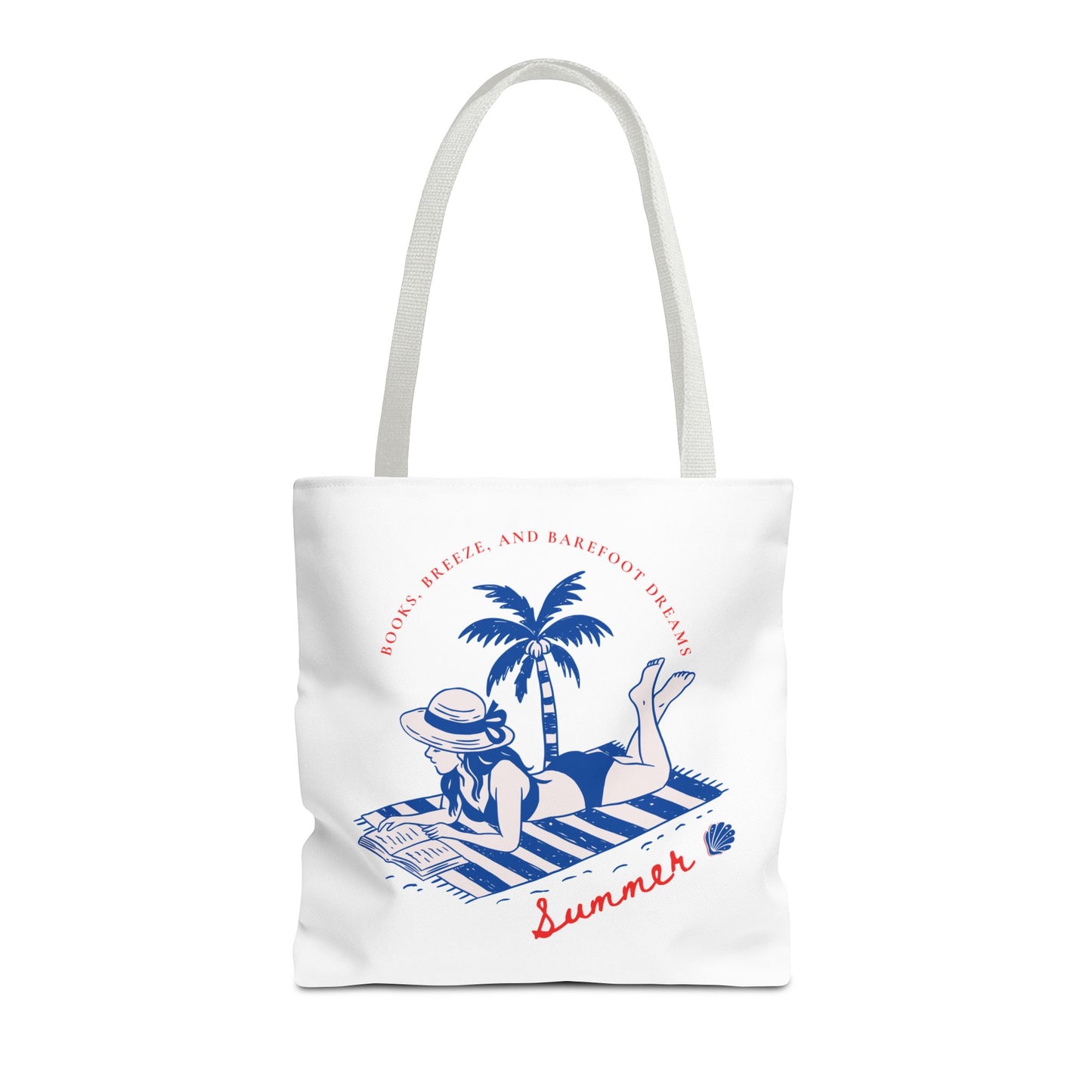 Summer Vibes Tote Bag – Eco-Friendly Vacation & Travel Essential