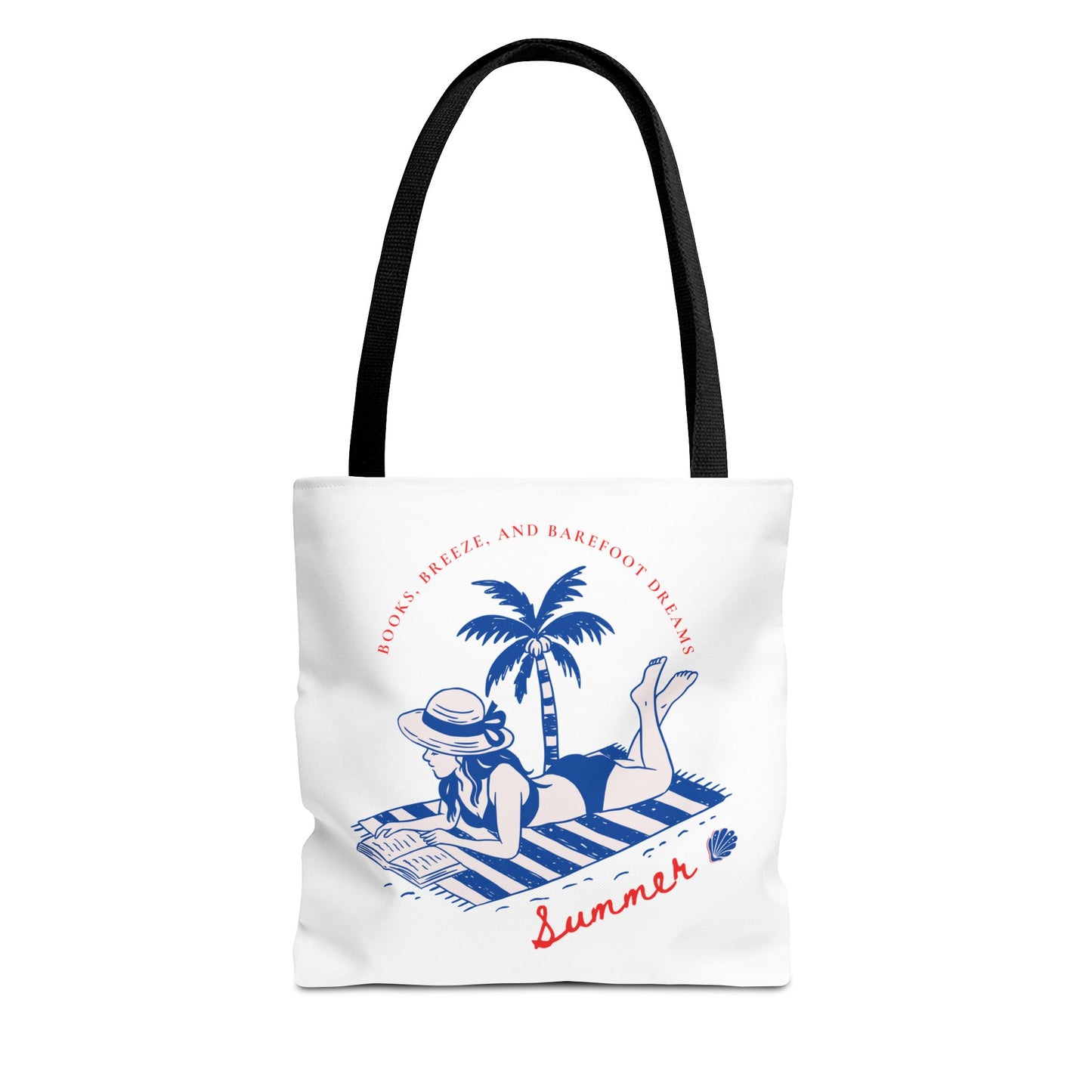 Summer Vibes Tote Bag – Eco-Friendly Vacation & Travel Essential