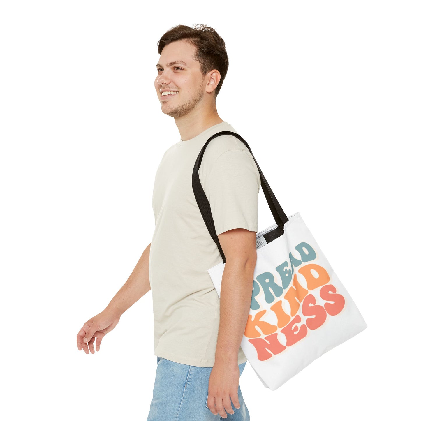 Spread Kindness Tote Bag – Eco-Friendly Inspirational Quote Bag