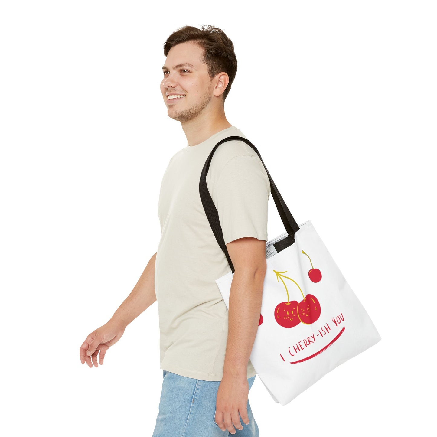 Cherry-Inspired Tote Bag – Cute Eco-Friendly Reusable Gift