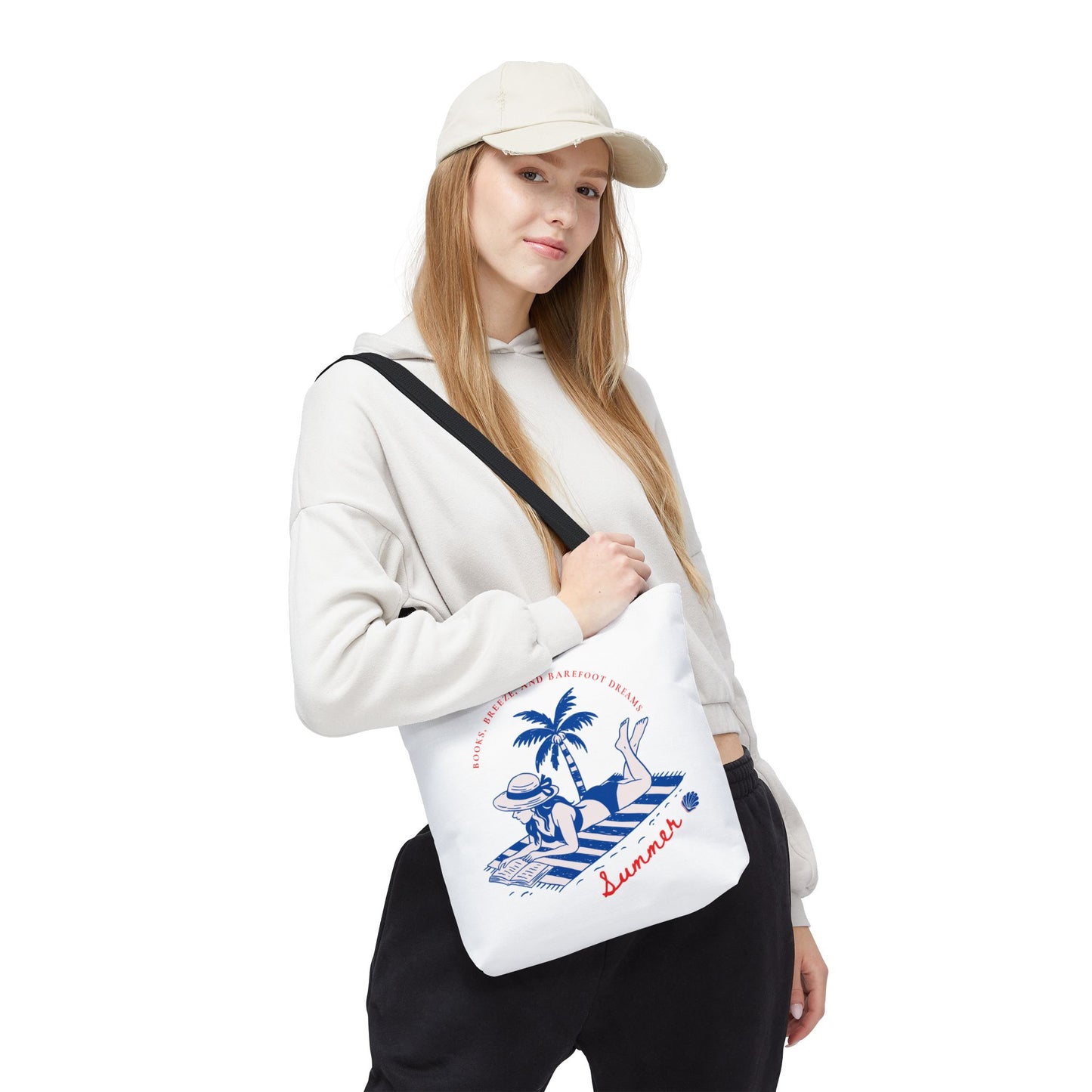 Summer Vibes Tote Bag – Eco-Friendly Vacation & Travel Essential