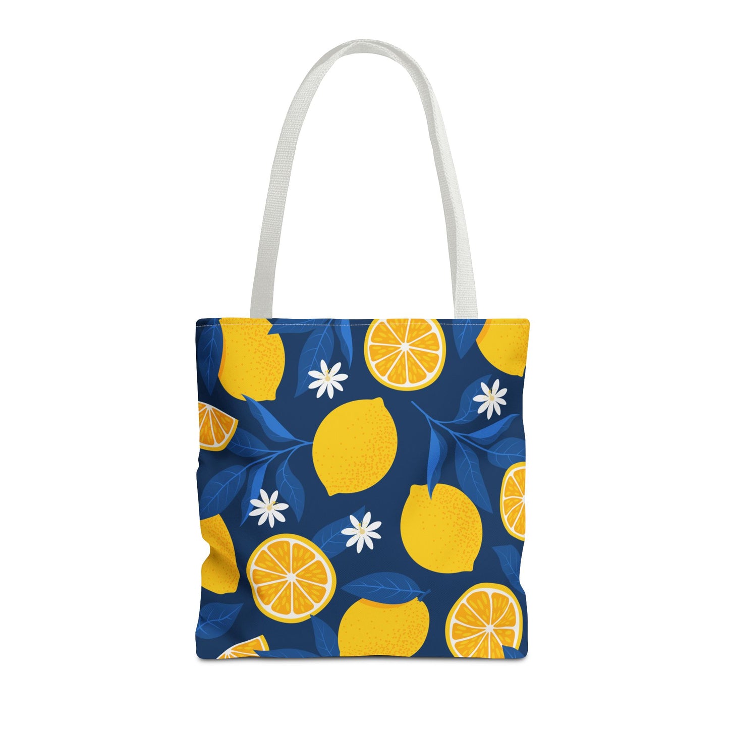 Lemon-Pattern Tote Bag – Eco-Friendly Summer Shopping Bag, Beach & Market Tote, Gift for Her