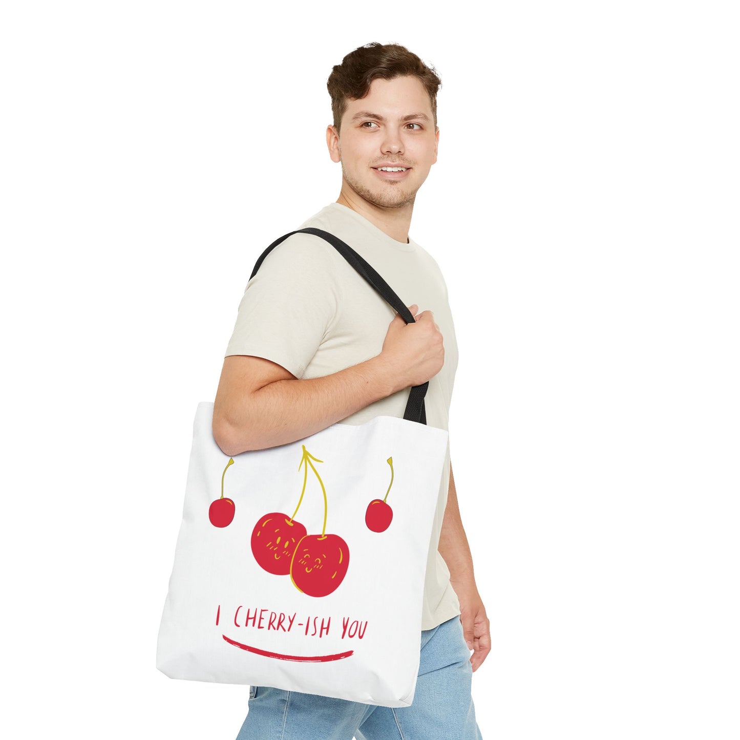 Cherry-Inspired Tote Bag – Cute Eco-Friendly Reusable Gift
