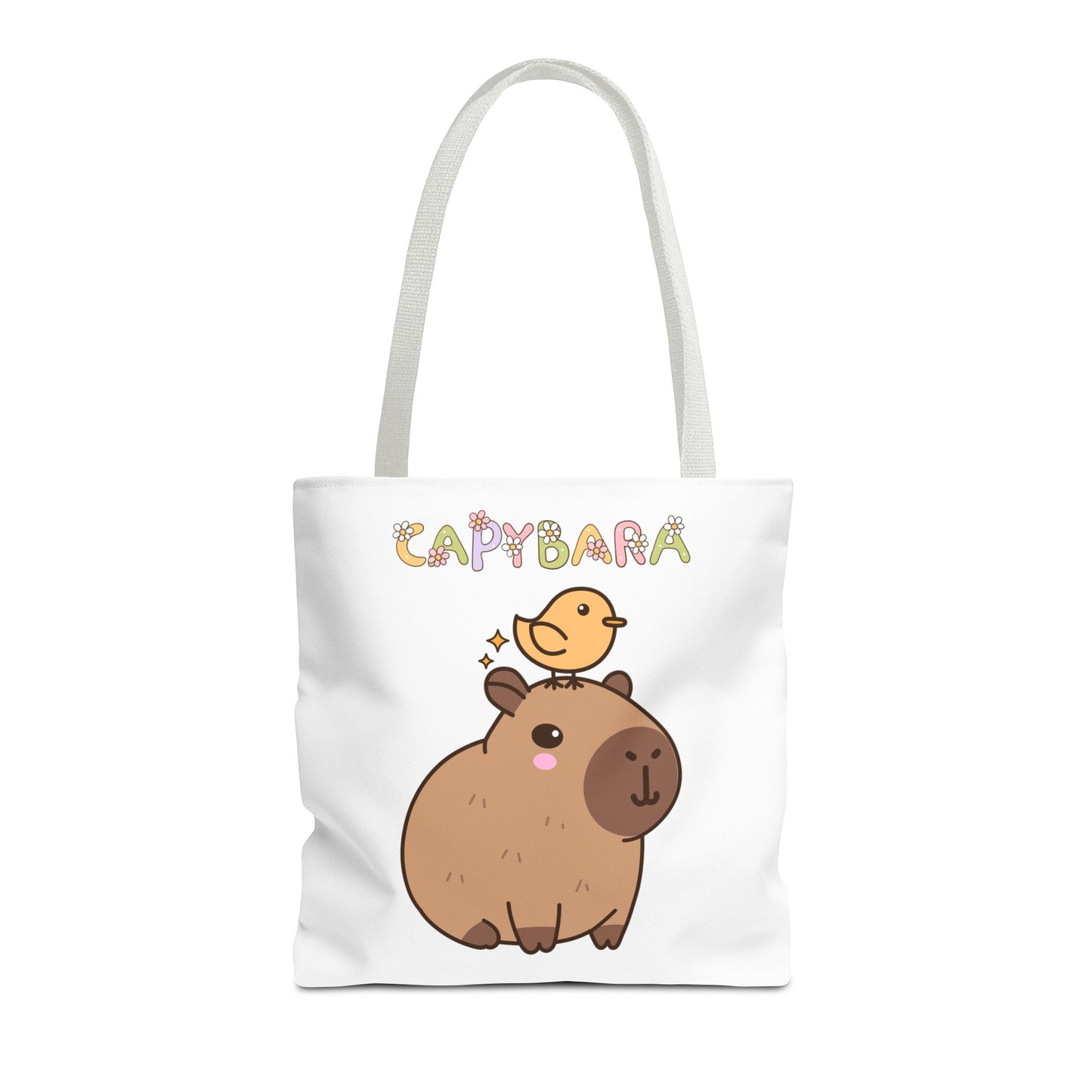 Cute Capybara Tote Bag – Eco-Friendly Gift for Animal Lovers
