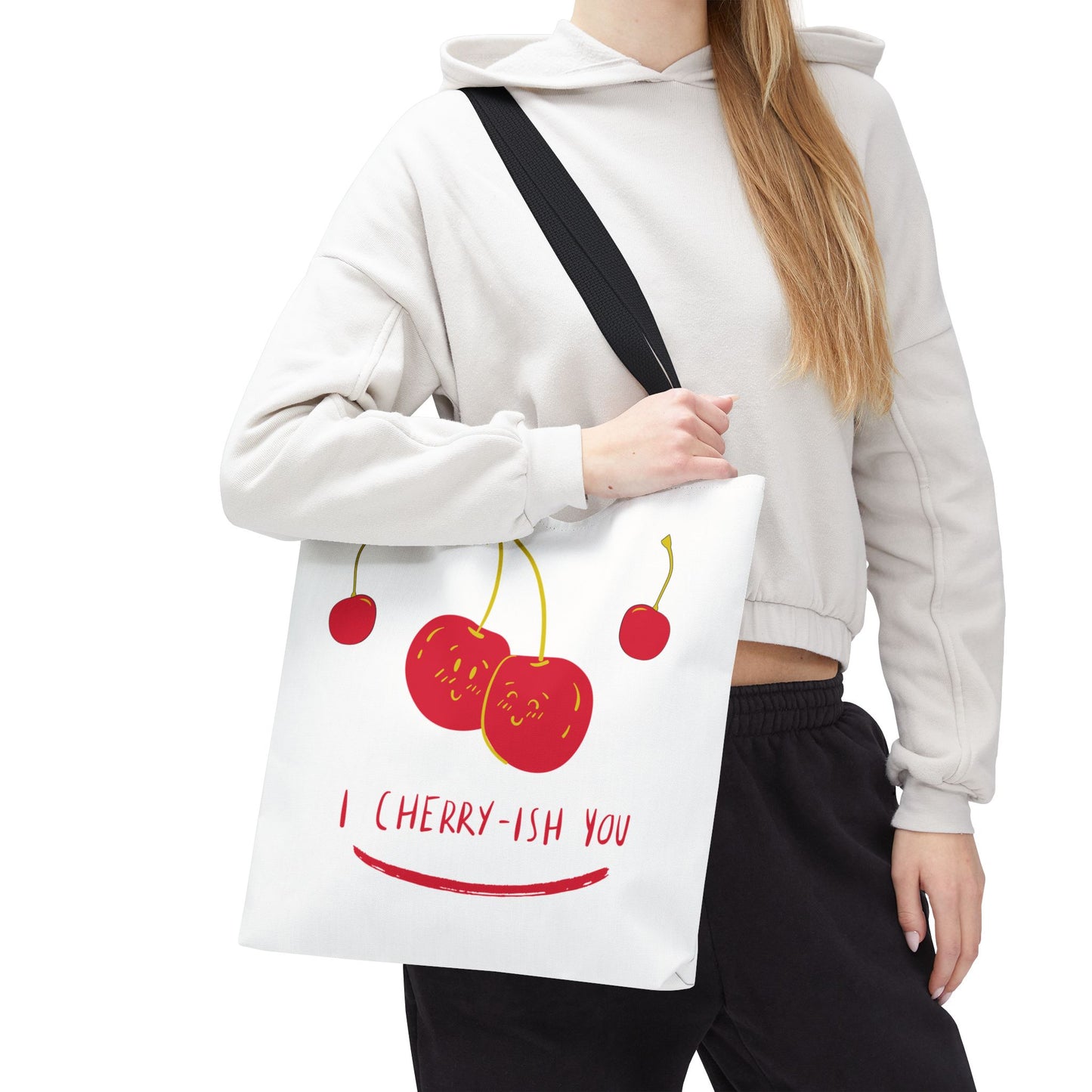 Cherry-Inspired Tote Bag – Cute Eco-Friendly Reusable Gift