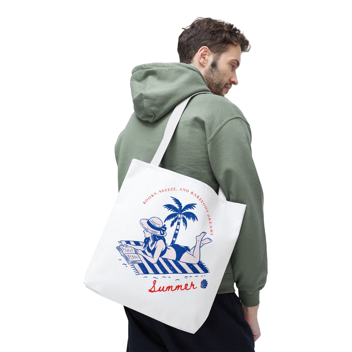 Summer Vibes Tote Bag – Eco-Friendly Vacation & Travel Essential