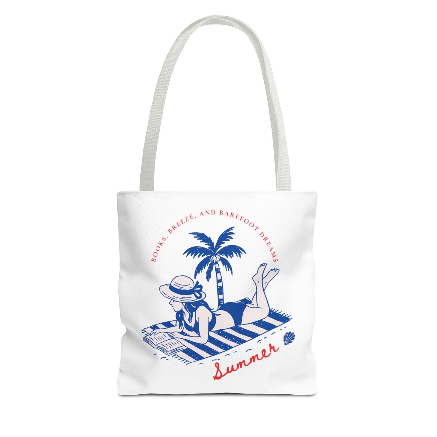 Summer Vibes Tote Bag – Eco-Friendly Vacation & Travel Essential