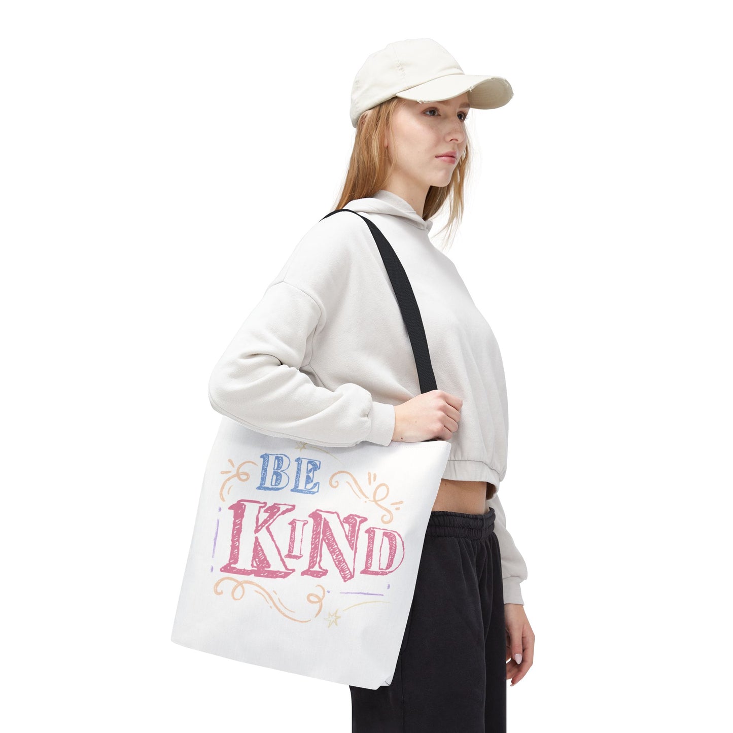 Kindness Tote Bag – Eco-Friendly Inspirational Quote Gift