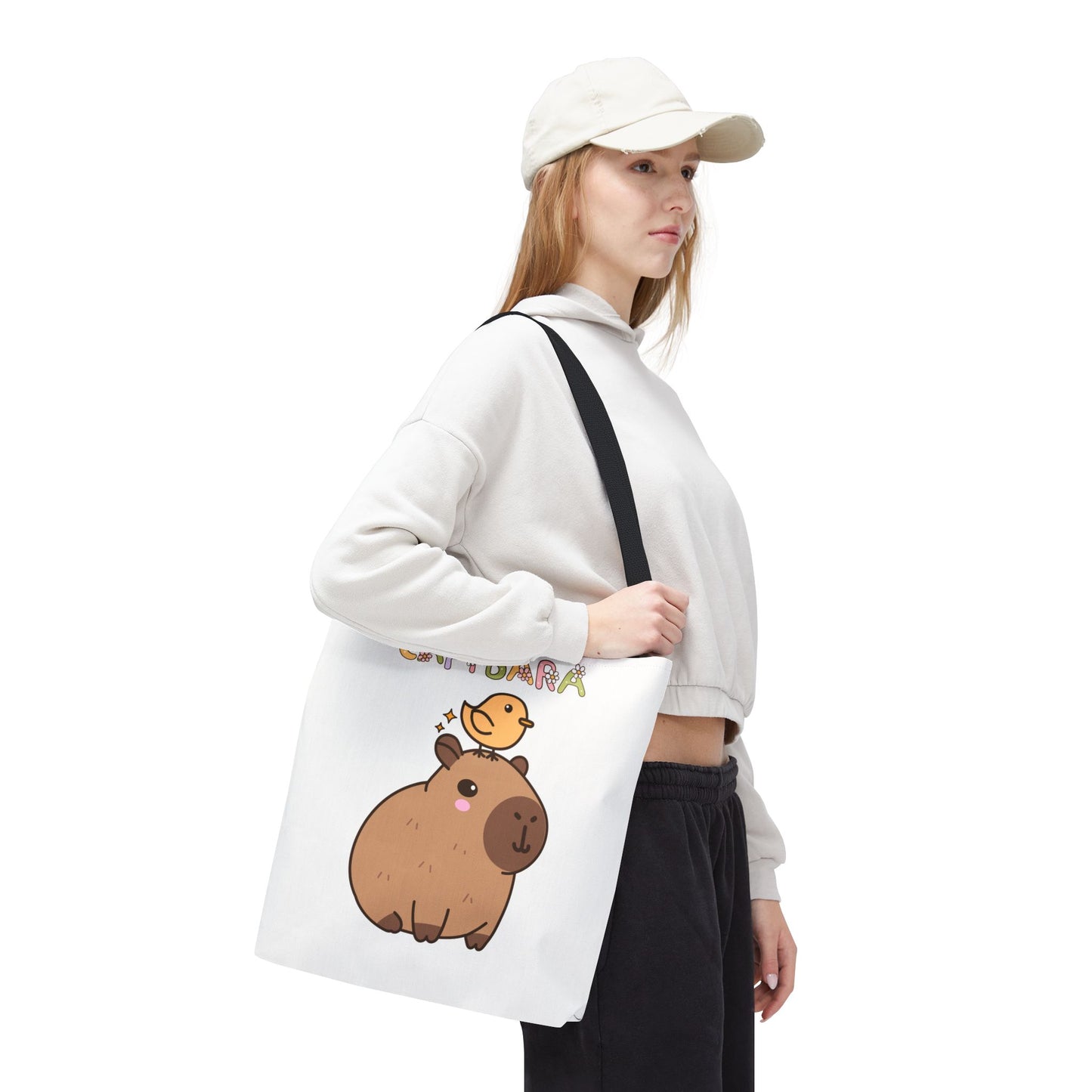 Cute Capybara Tote Bag – Eco-Friendly Gift for Animal Lovers