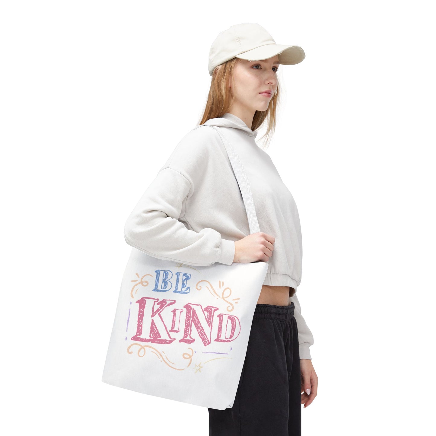 Kindness Tote Bag – Eco-Friendly Inspirational Quote Gift