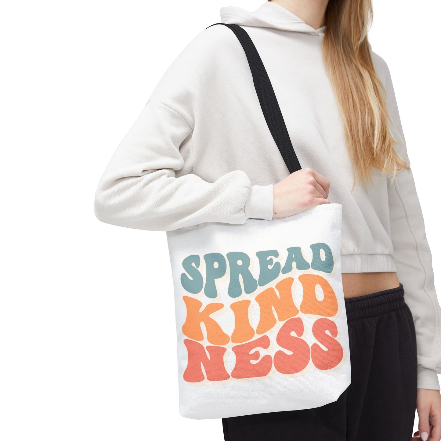 Spread Kindness Tote Bag – Eco-Friendly Inspirational Quote Bag