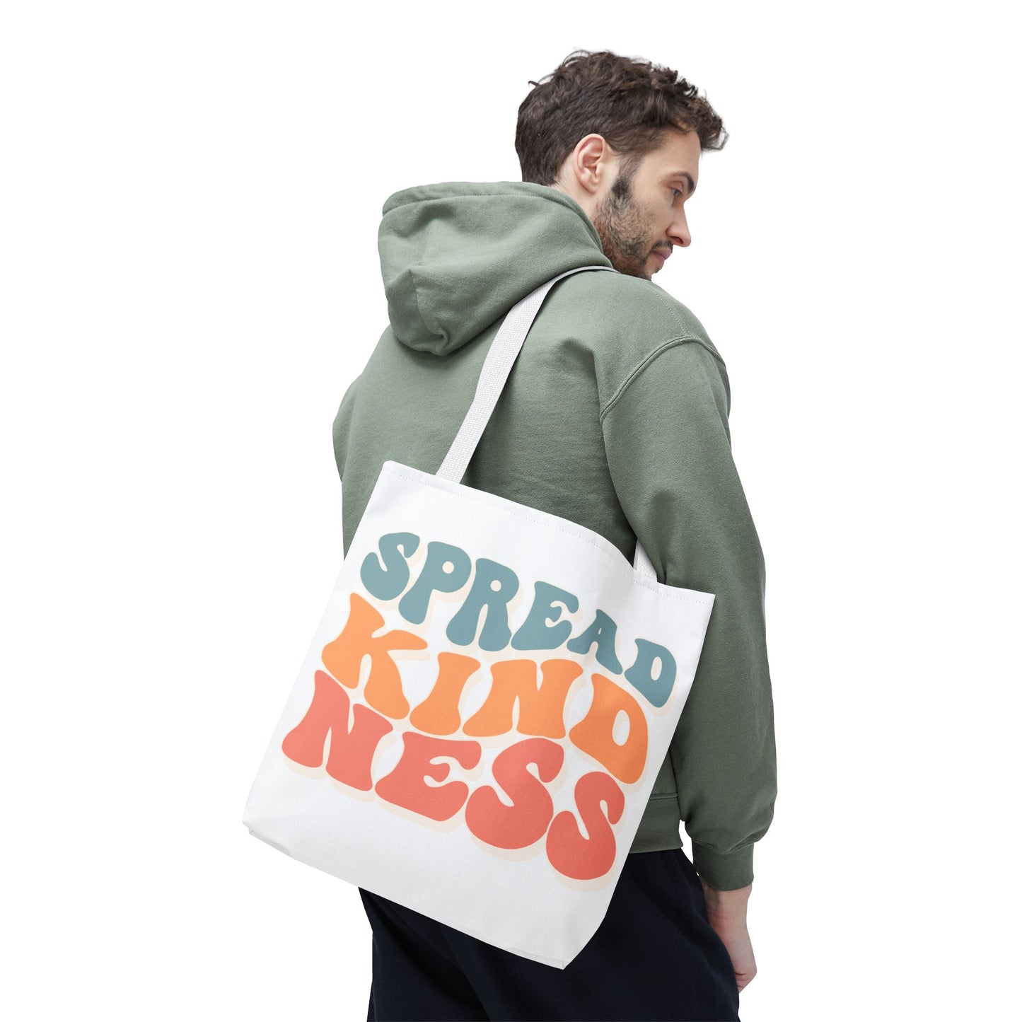 Spread Kindness Tote Bag – Eco-Friendly Inspirational Quote Bag
