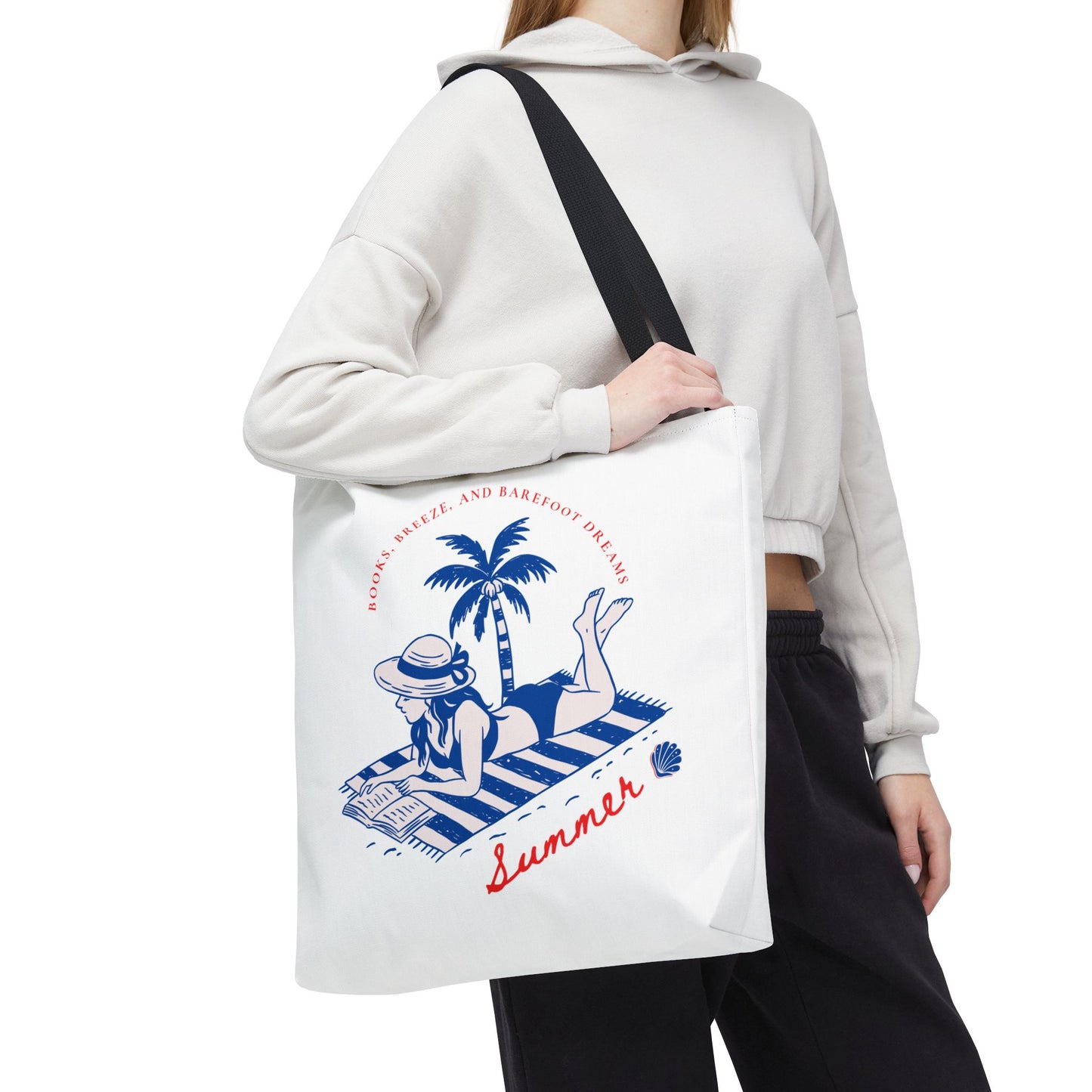 Summer Vibes Tote Bag – Eco-Friendly Vacation & Travel Essential