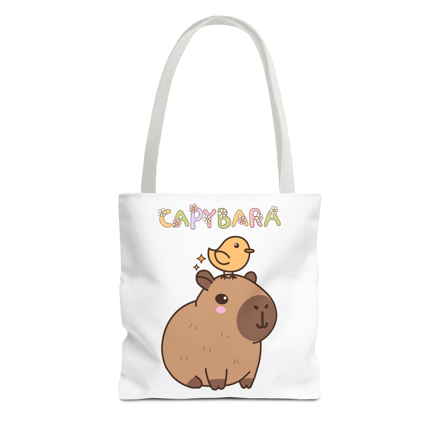 Cute Capybara Tote Bag – Eco-Friendly Gift for Animal Lovers