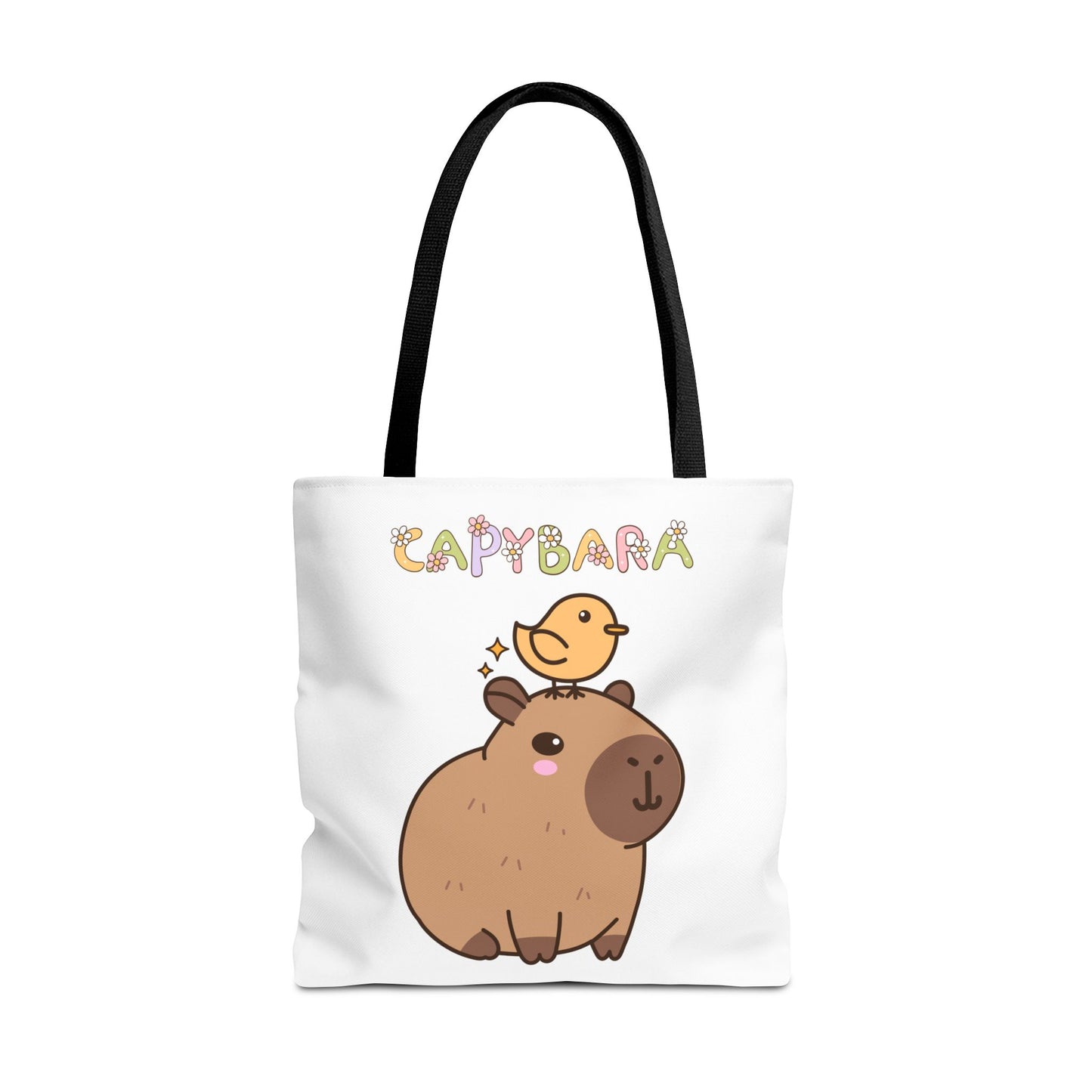 Cute Capybara Tote Bag – Eco-Friendly Gift for Animal Lovers