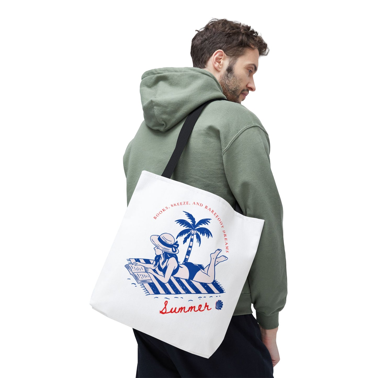 Summer Vibes Tote Bag – Eco-Friendly Vacation & Travel Essential