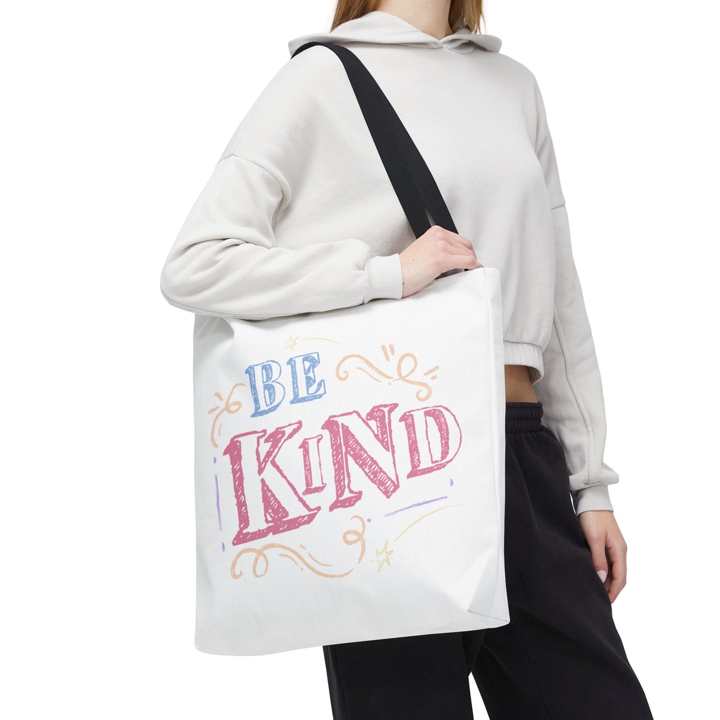 Kindness Tote Bag – Eco-Friendly Inspirational Quote Gift