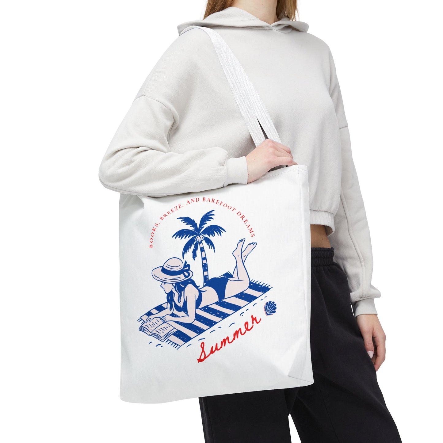 Summer Vibes Tote Bag – Eco-Friendly Vacation & Travel Essential