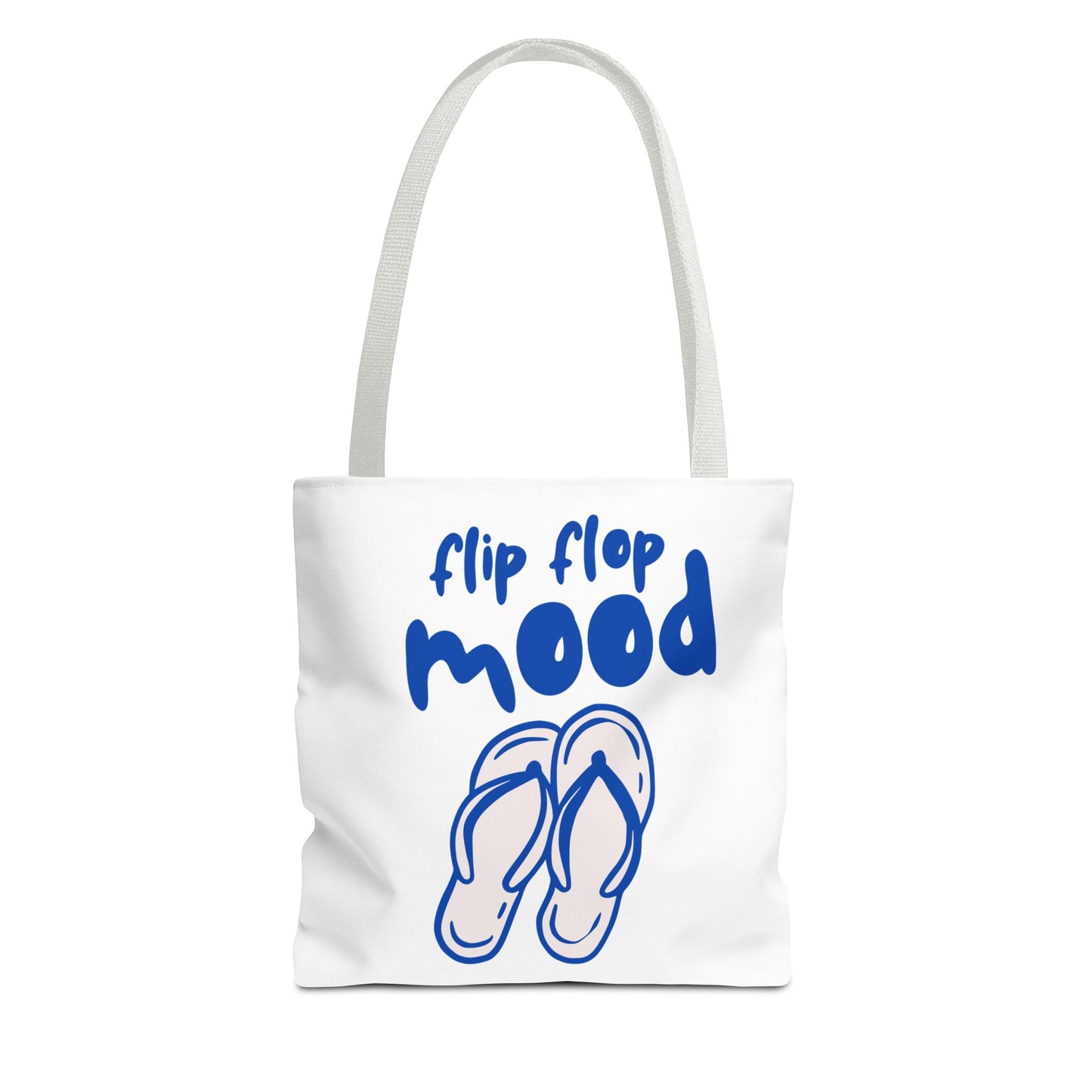 Fun Flip Flop Mood Tote Bag – Beach Days & Summer Vacation Gift