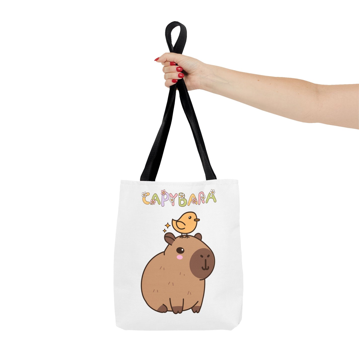 Cute Capybara Tote Bag – Eco-Friendly Gift for Animal Lovers